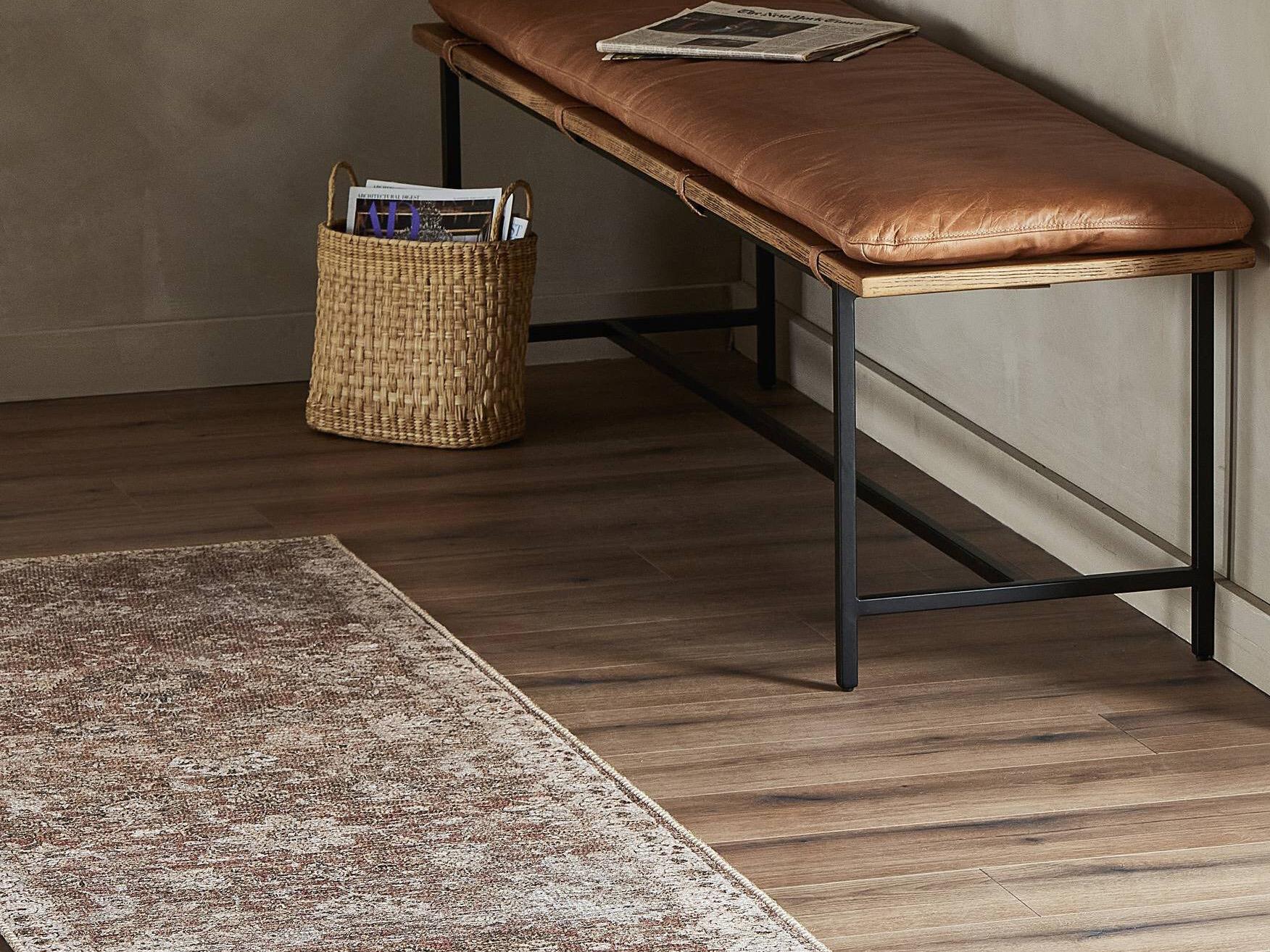 Four Hands Lucca Bordered Runner Area Rug