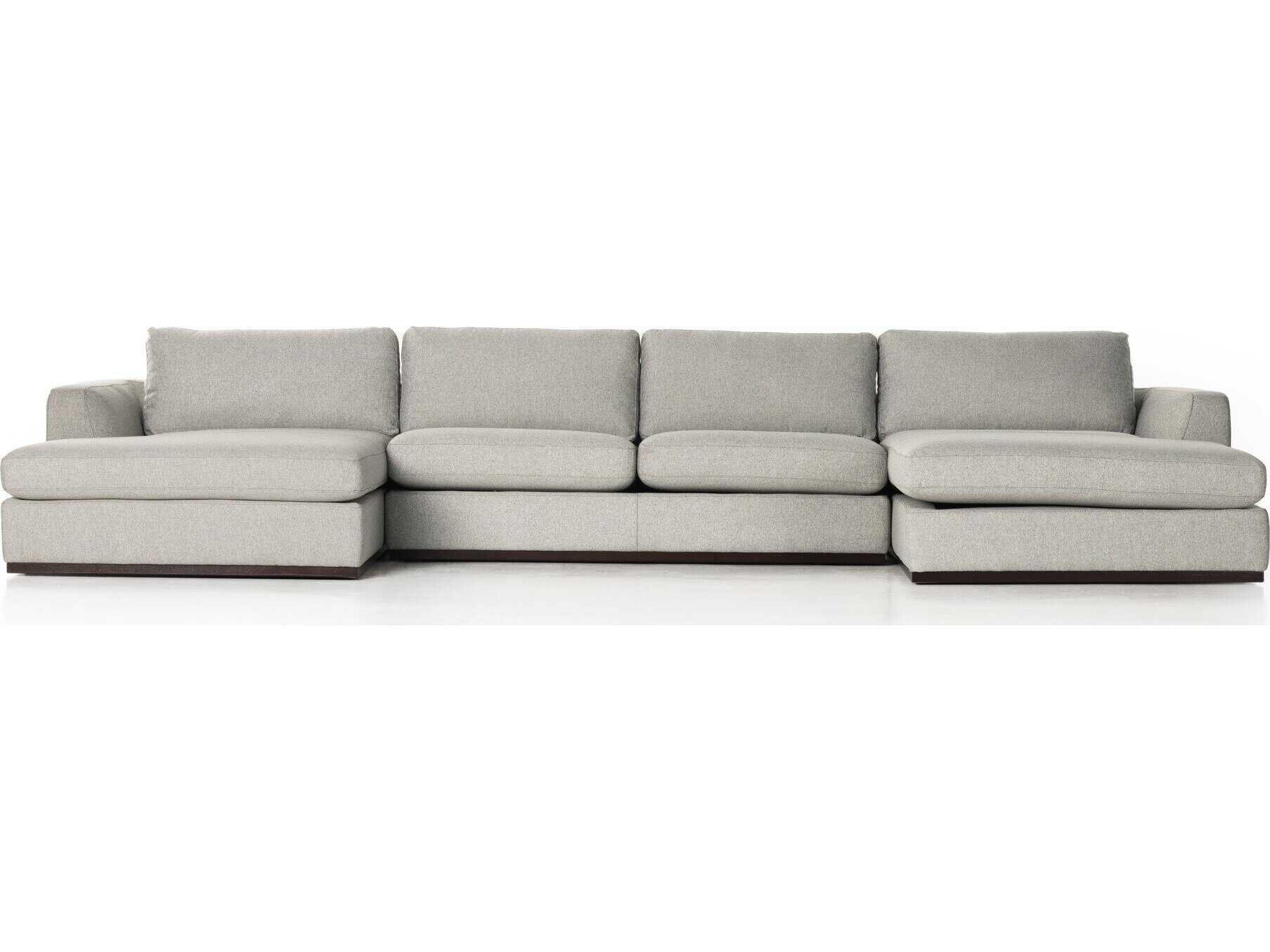 Four Hands Centrale Gray Upholstered Sectional Sofa