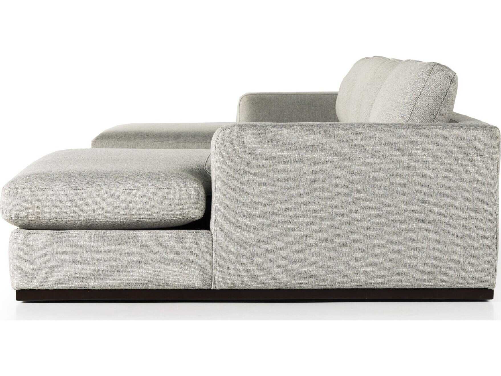 Four Hands Centrale Gray Upholstered Sectional Sofa
