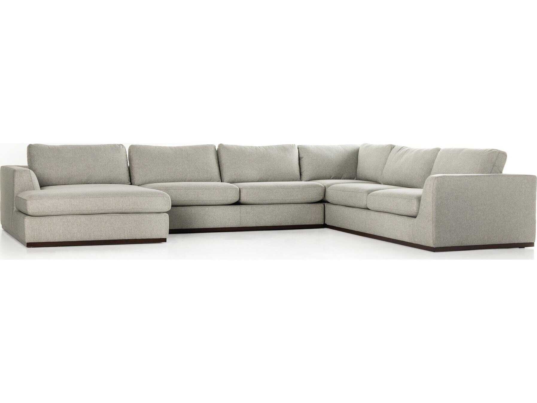 Four Hands Centrale Gray Upholstered Sectional Sofa