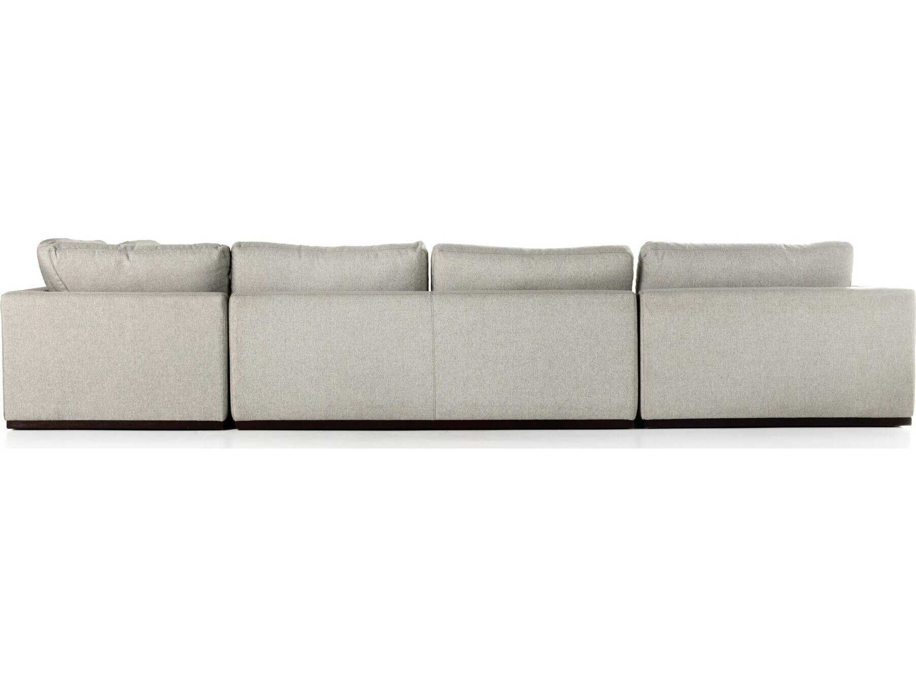 Four Hands Centrale Gray Upholstered Sectional Sofa