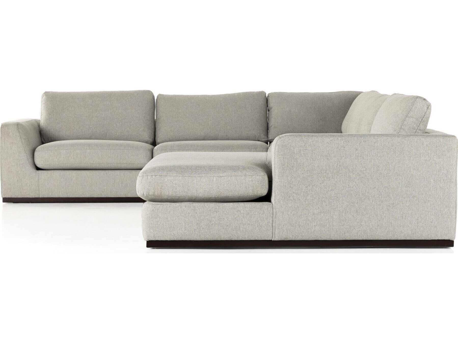 Four Hands Centrale Gray Upholstered Sectional Sofa