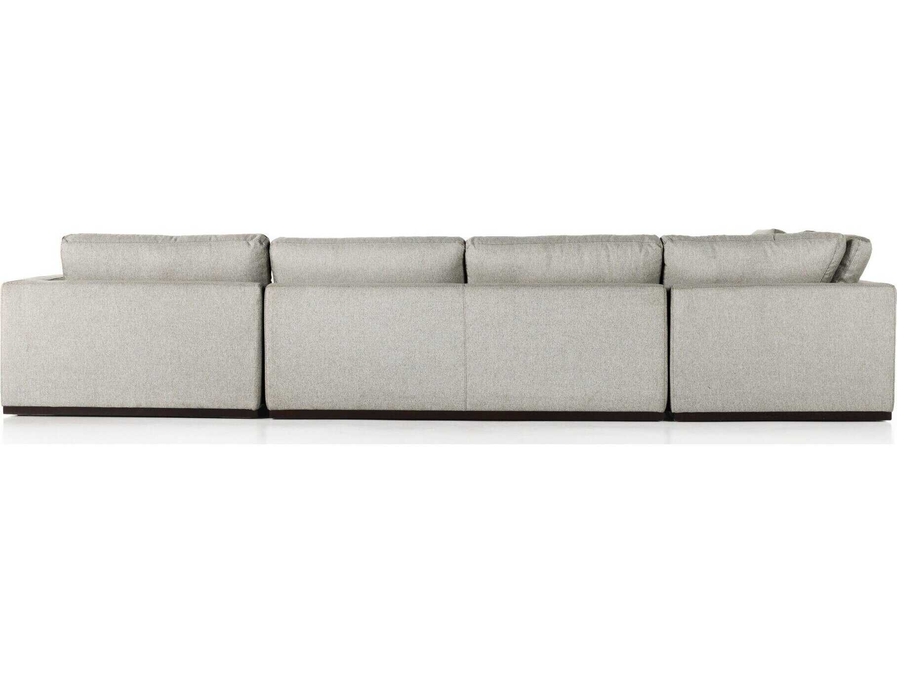 Four Hands Centrale Gray Upholstered Sectional Sofa