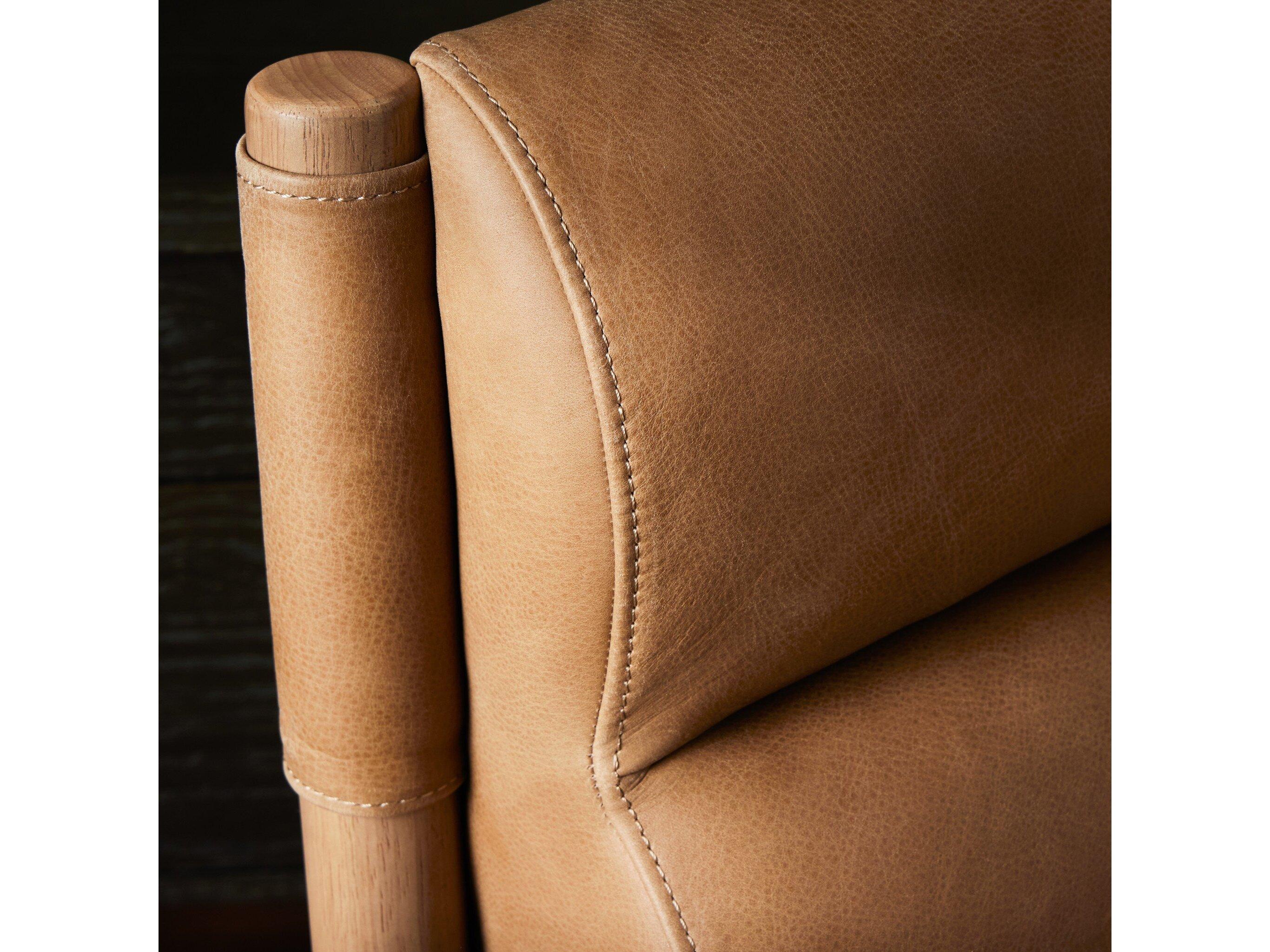 Four Hands Caswell Kiano Palermo Drift Leather Desk Chair