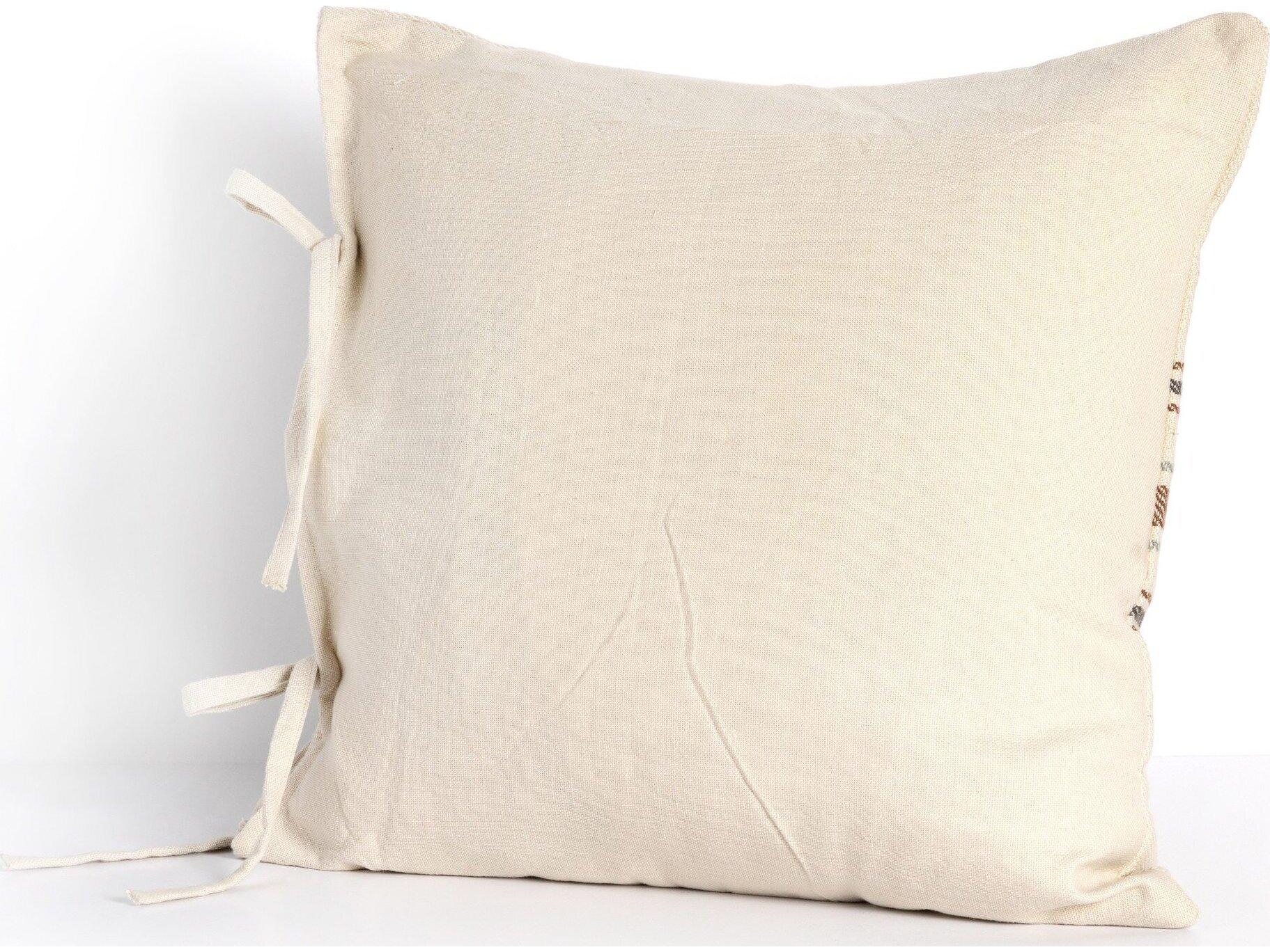 Four Hands Willow Dashel Center Gold Stripe Center Stripe Outdoor Pillow