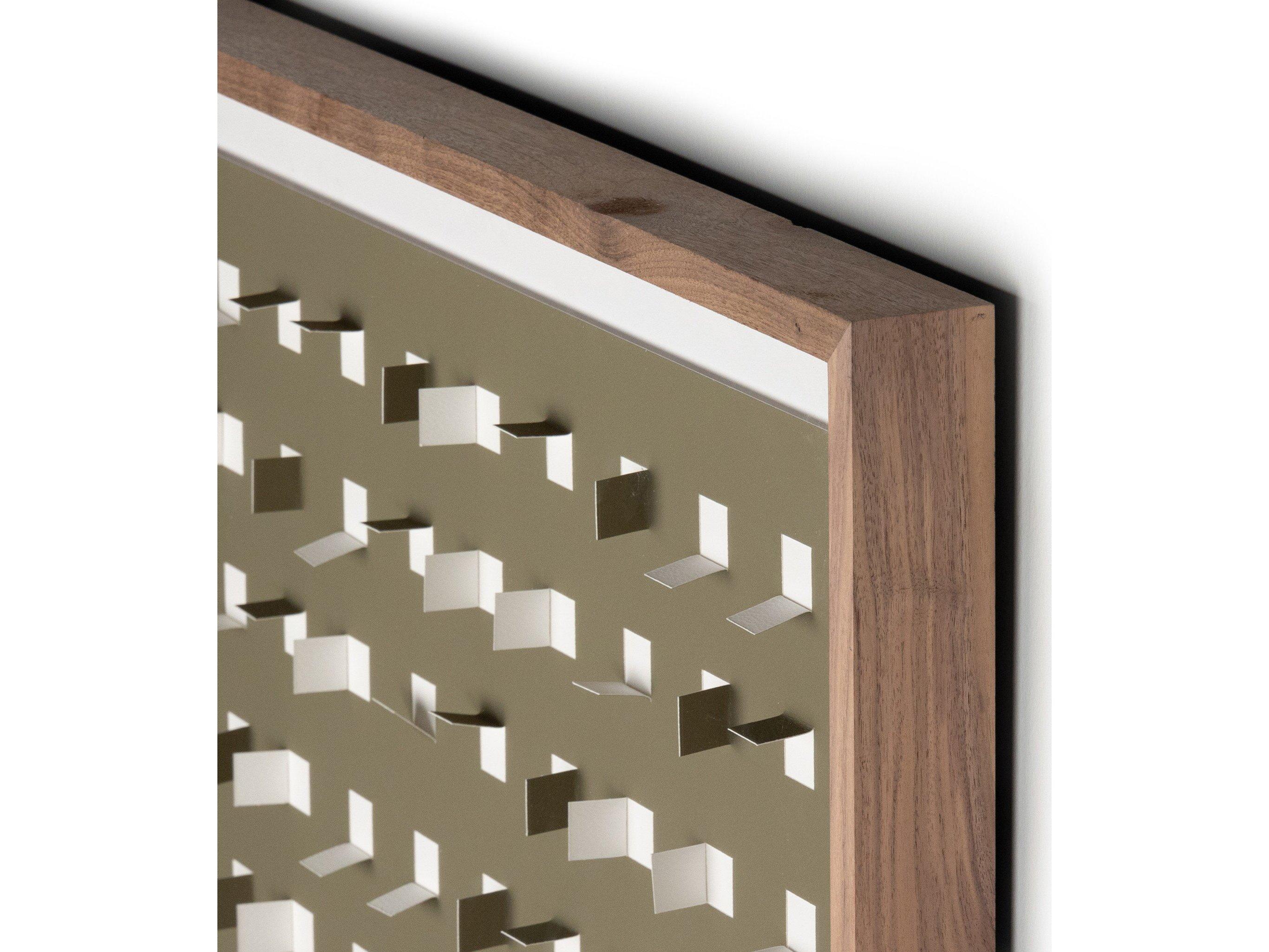 Four Hands Art Studio See Through Olive by FH Art Studio Rustic Walnut Canvas Wall Art