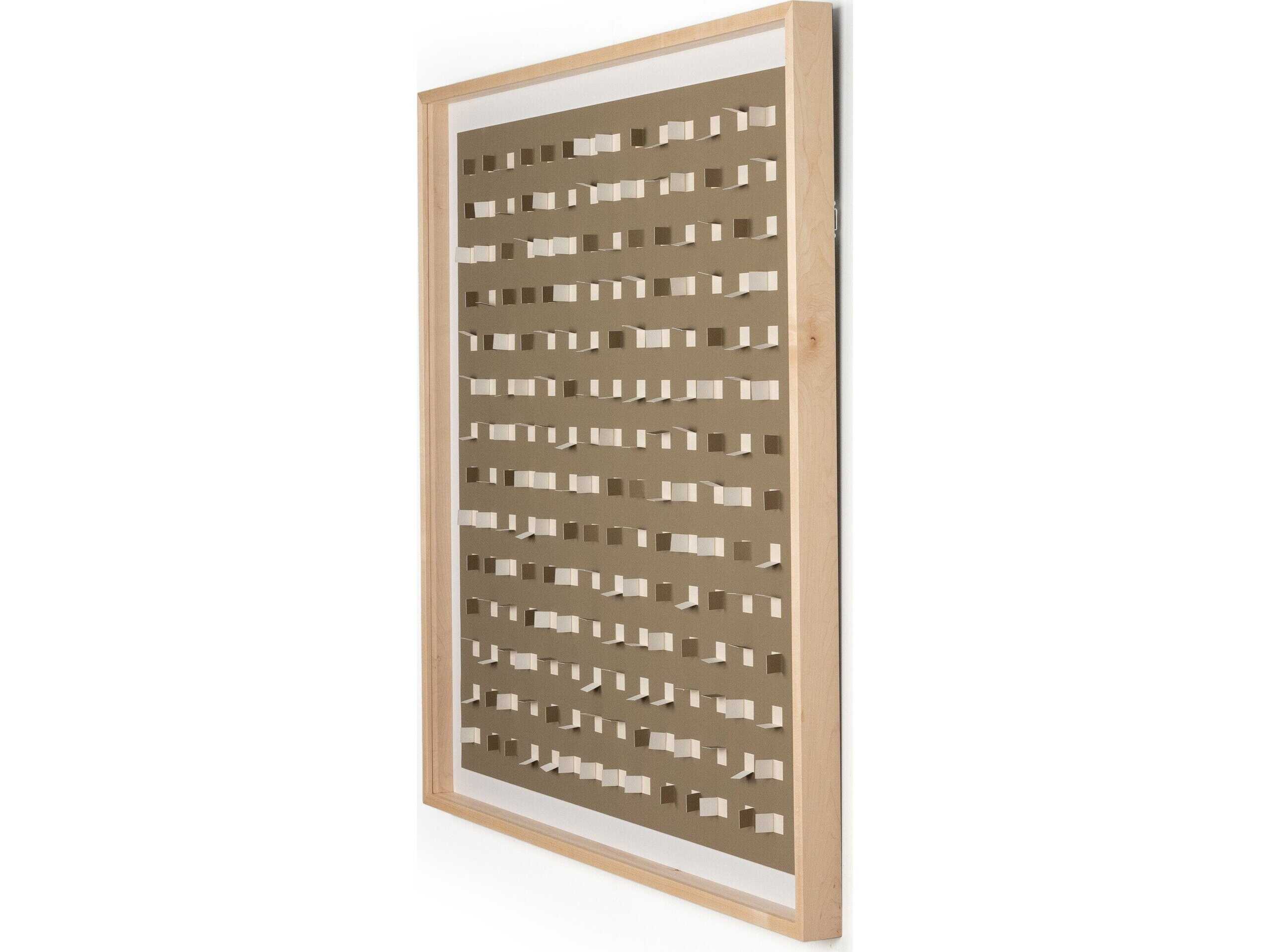 Four Hands Art Studio See Through Taupe by FH Art Studio Natural Maple Canvas Wall Art