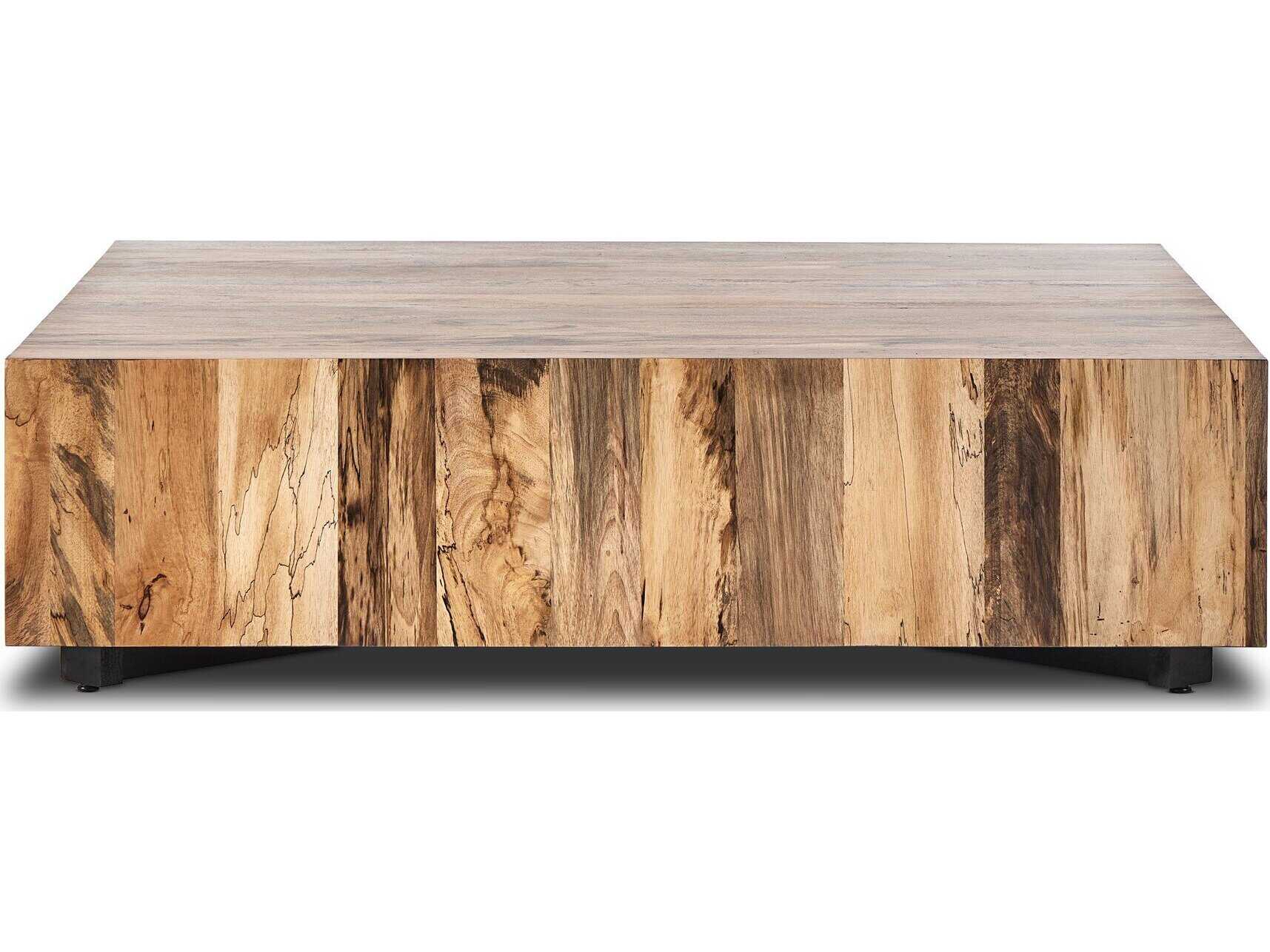 Four Hands Wesson Hudson Square Wood Coffee Table
