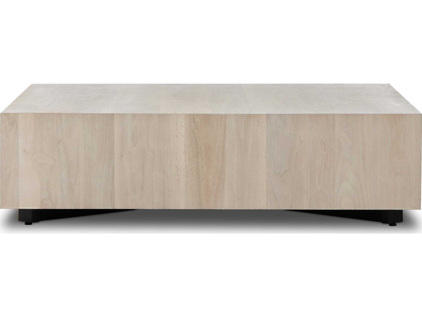 Four Hands Wesson Hudson Square Wood Coffee Table