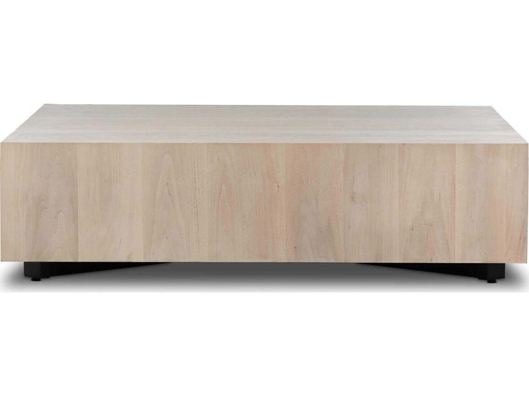 Four Hands Wesson Hudson Square Wood Coffee Table