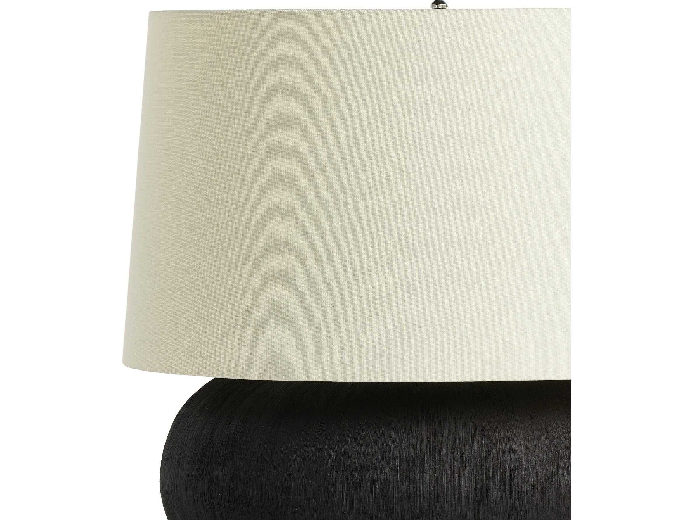 Four Hands Ryker Black Table Lamp
