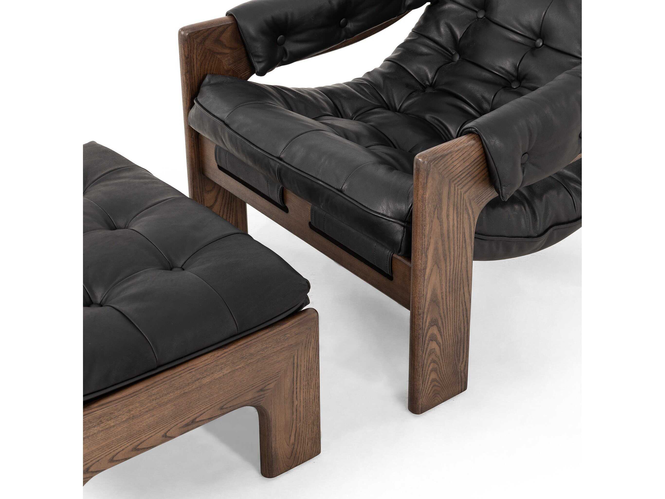 Luxecor Globetrotter Chair and Ottoman Set