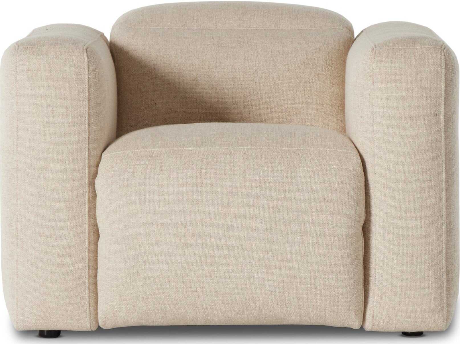 Four Hands Norwood Radley Antigo Natural Power Recliner Accent Chair