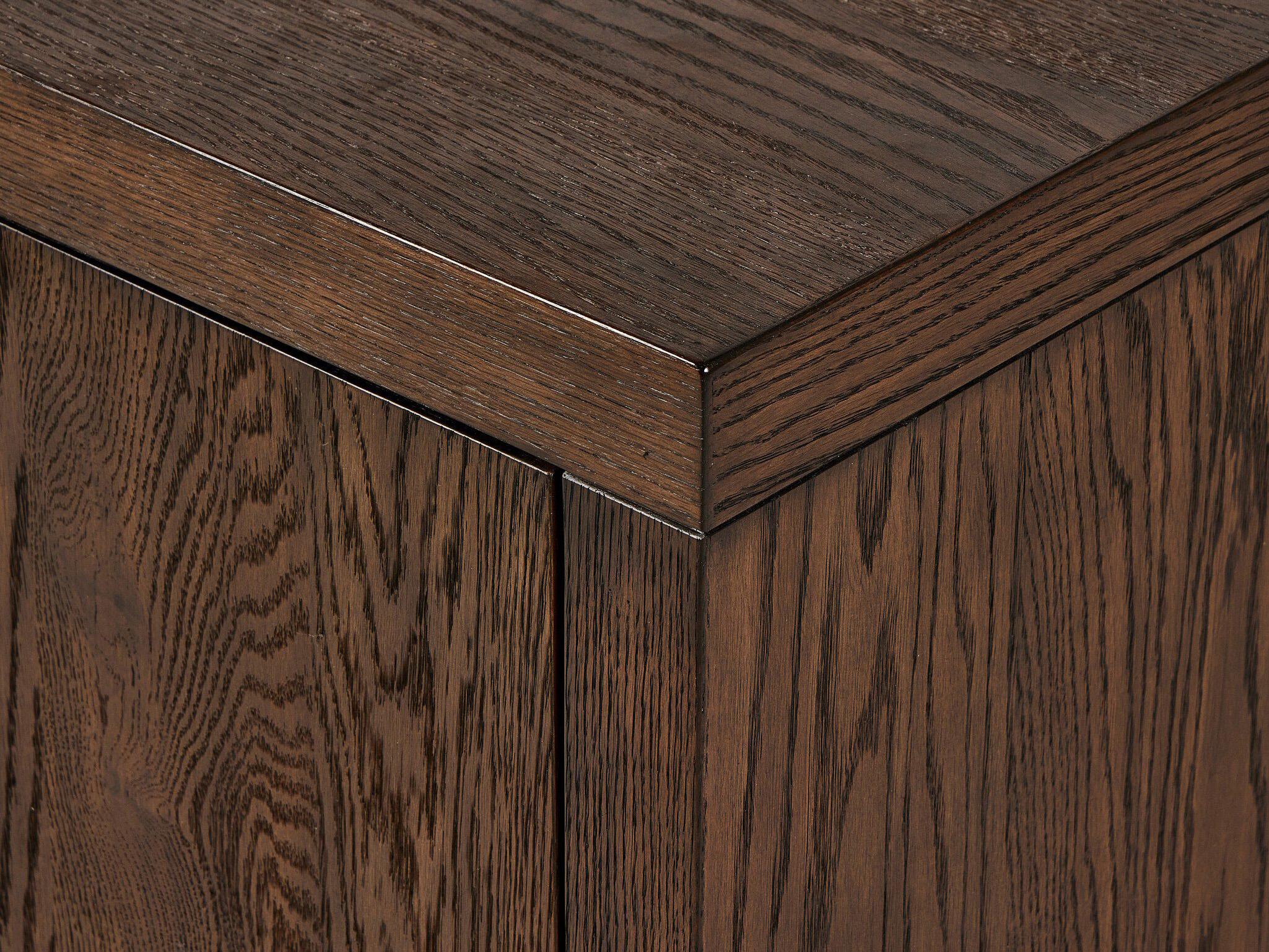 Four Hands Hamilton 78" Oak Wood Umber Veneer Media Console