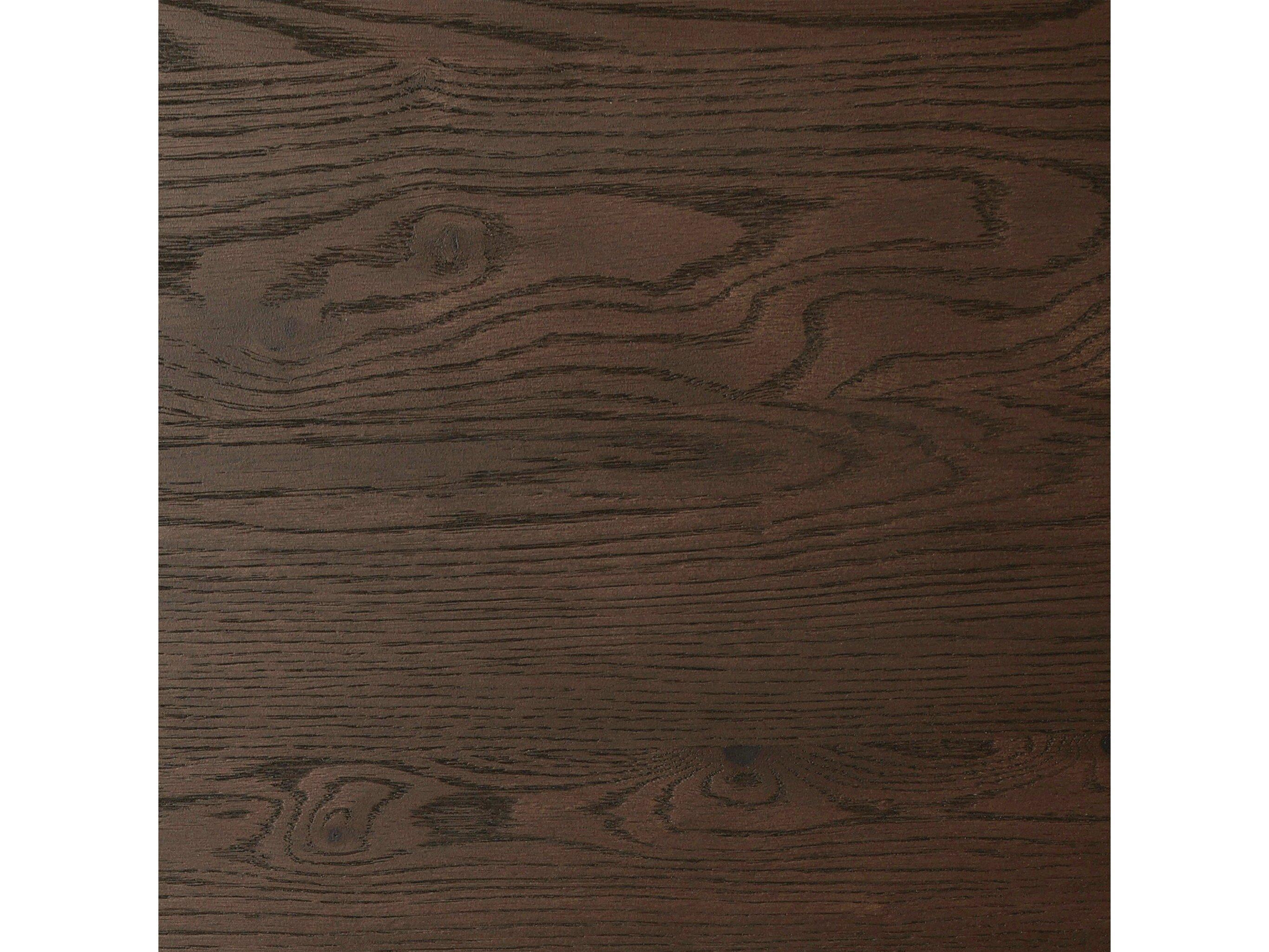 Four Hands Hamilton Umber Oak Brown Wood Queen Panel Bed