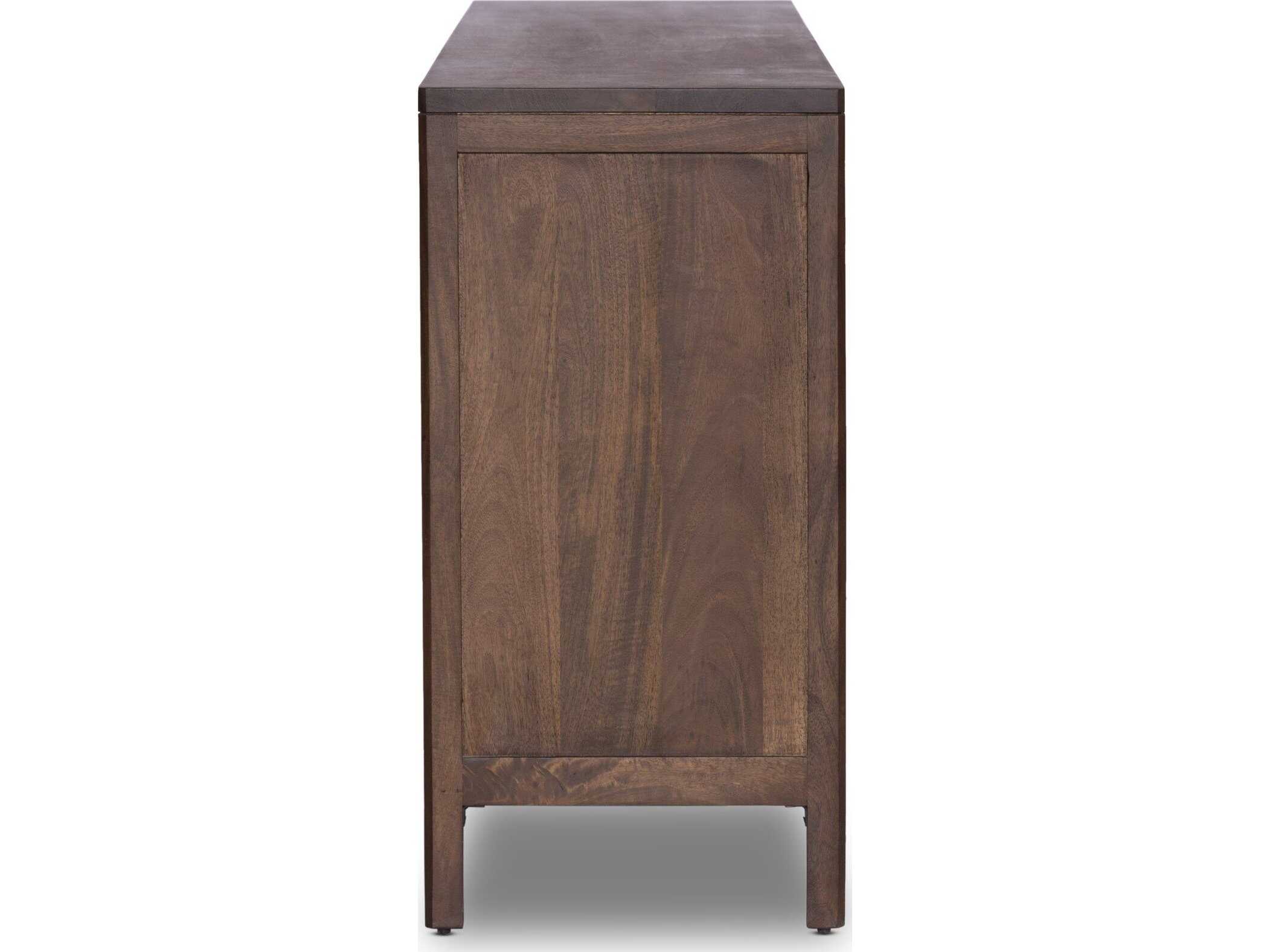 Four Hands Prescott 9-Drawers Mango Wood Triple Dresser