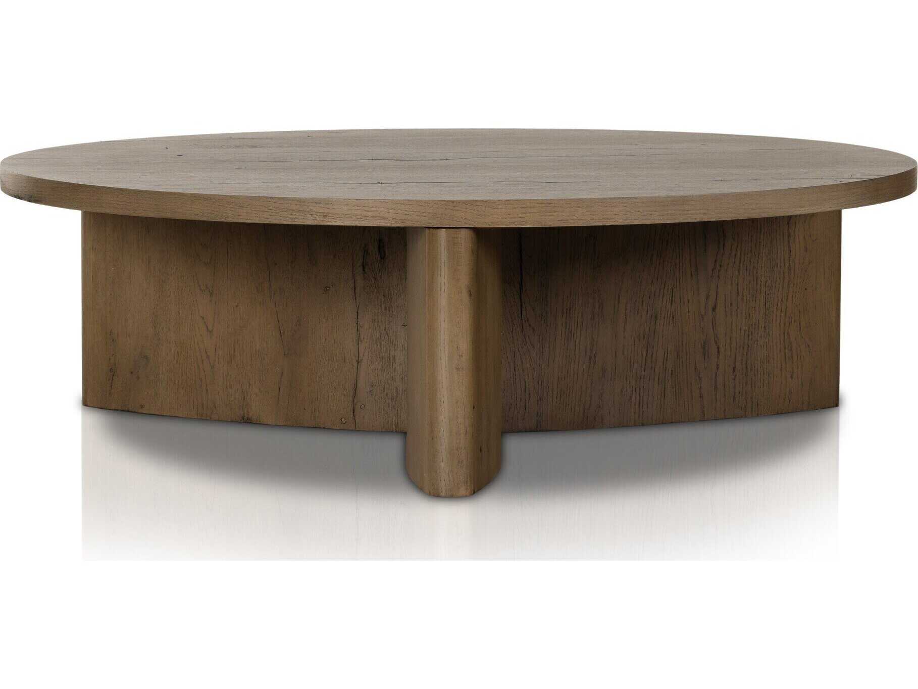 Four Hands Bina Toli Rustic Grey Veneer Coffee Table