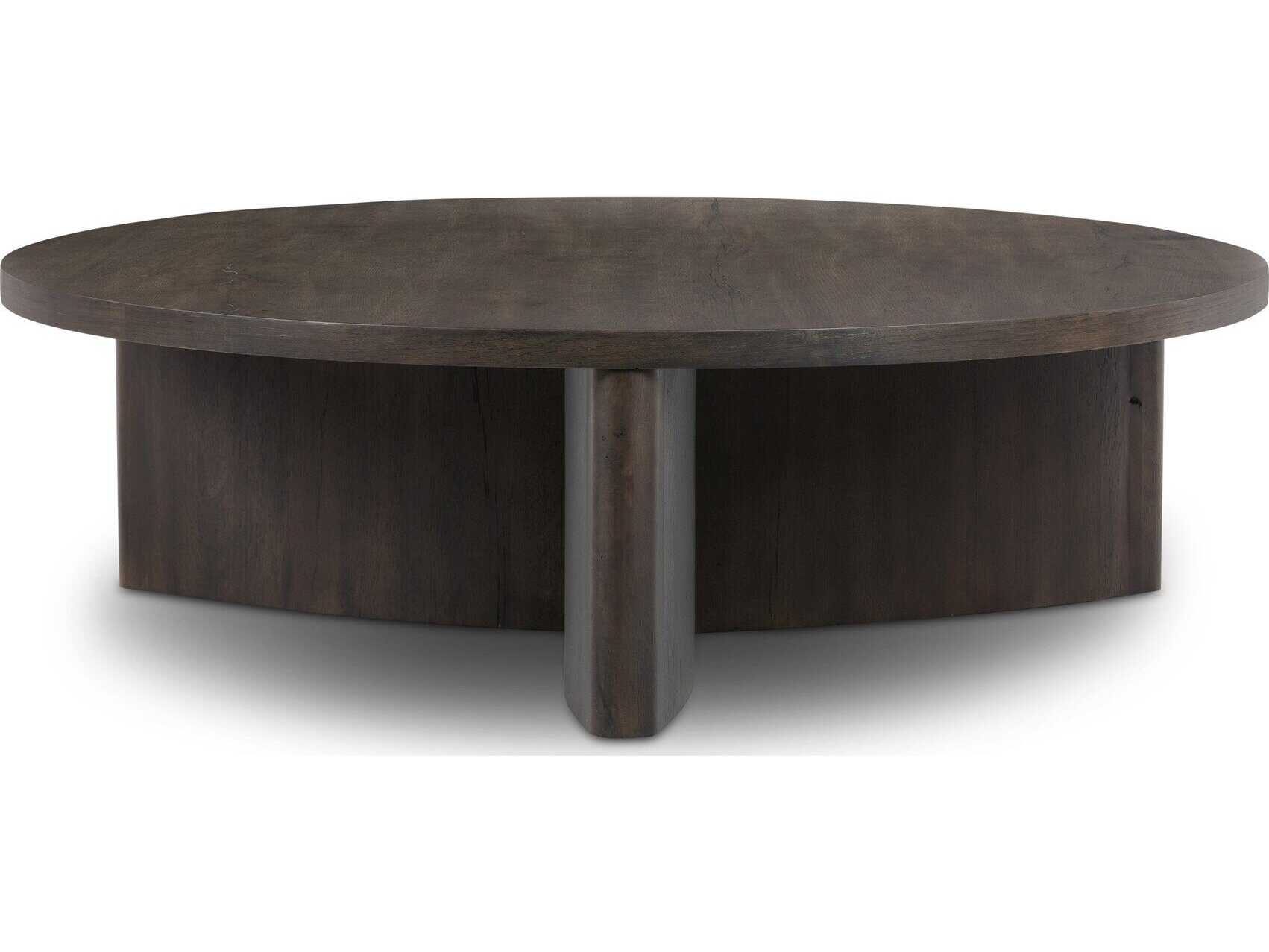 Four Hands Bina Toli Smoked Black Veneer Coffee Table