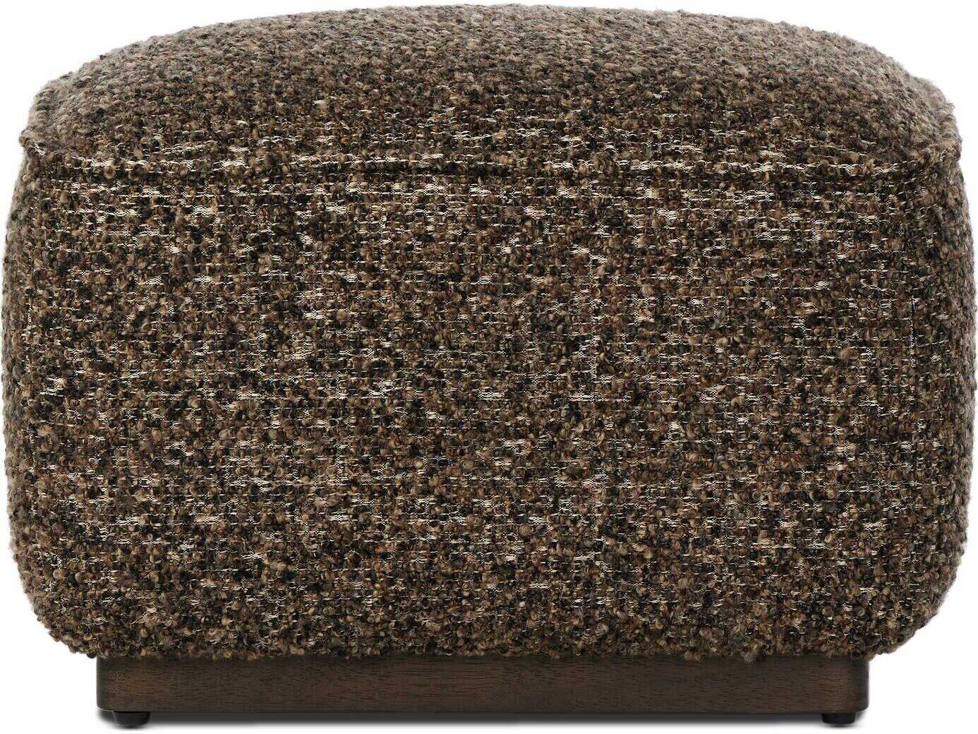 Four Hands Westgate Sinclair Ivan Granite Upholstered Square Ottoman