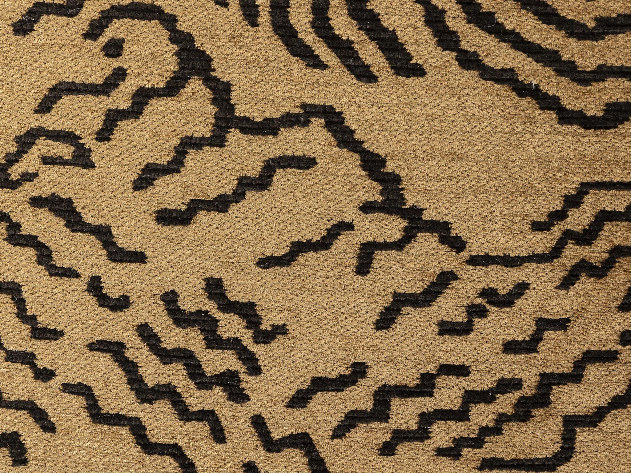 Four Hands Westgate Sinclair Balkan Ochre Upholstered Square Ottoman