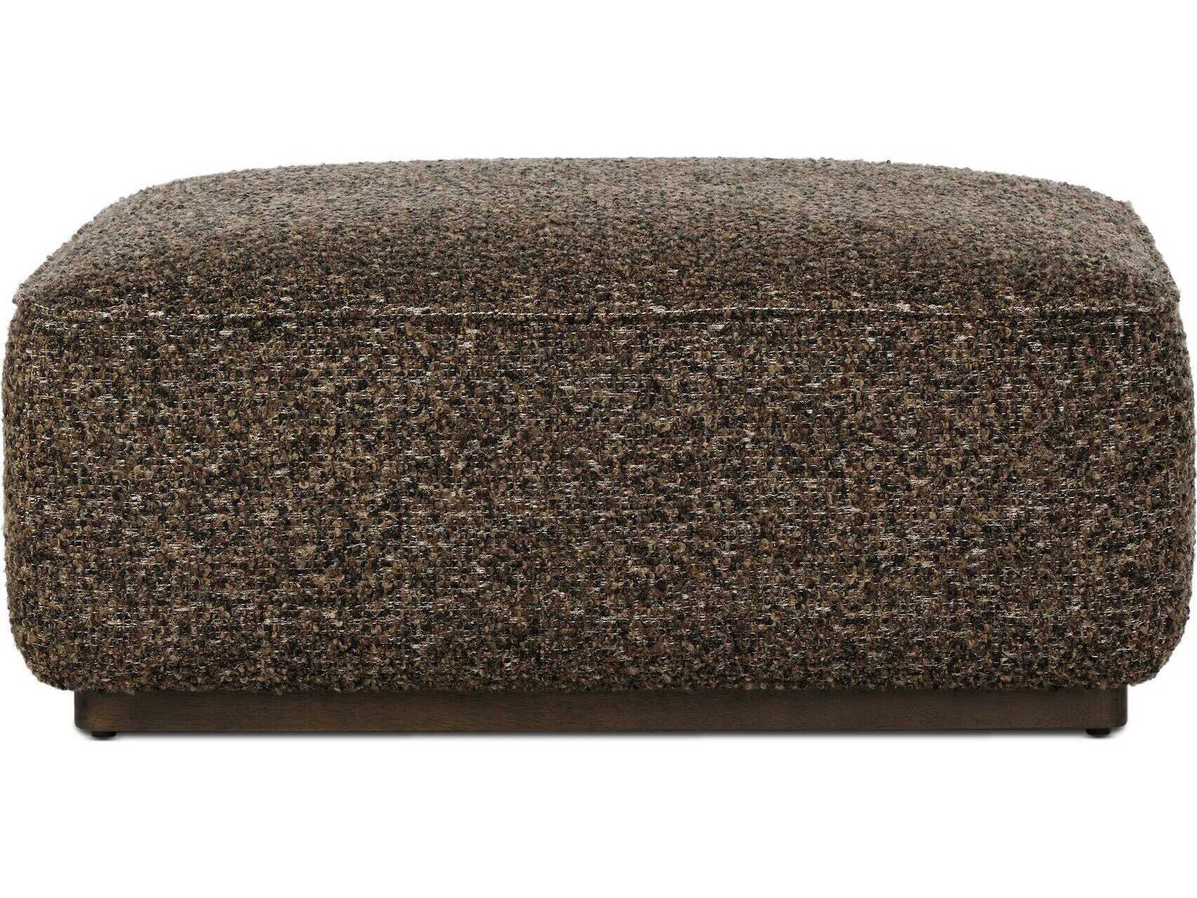 Four Hands Westgate Sinclair Ivan Granite Upholstered Square Ottoman