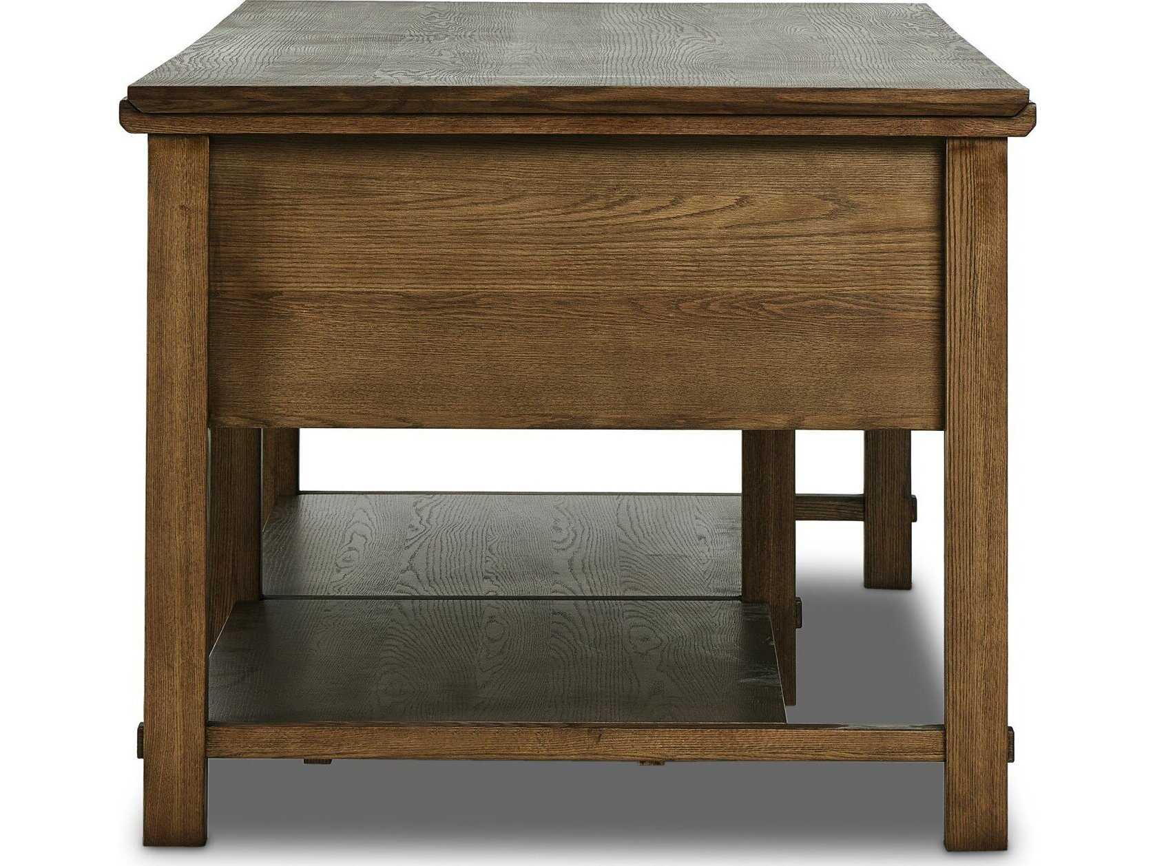 Four Hands Allston Gardendale Tan Oak Veneer Kitchen Island