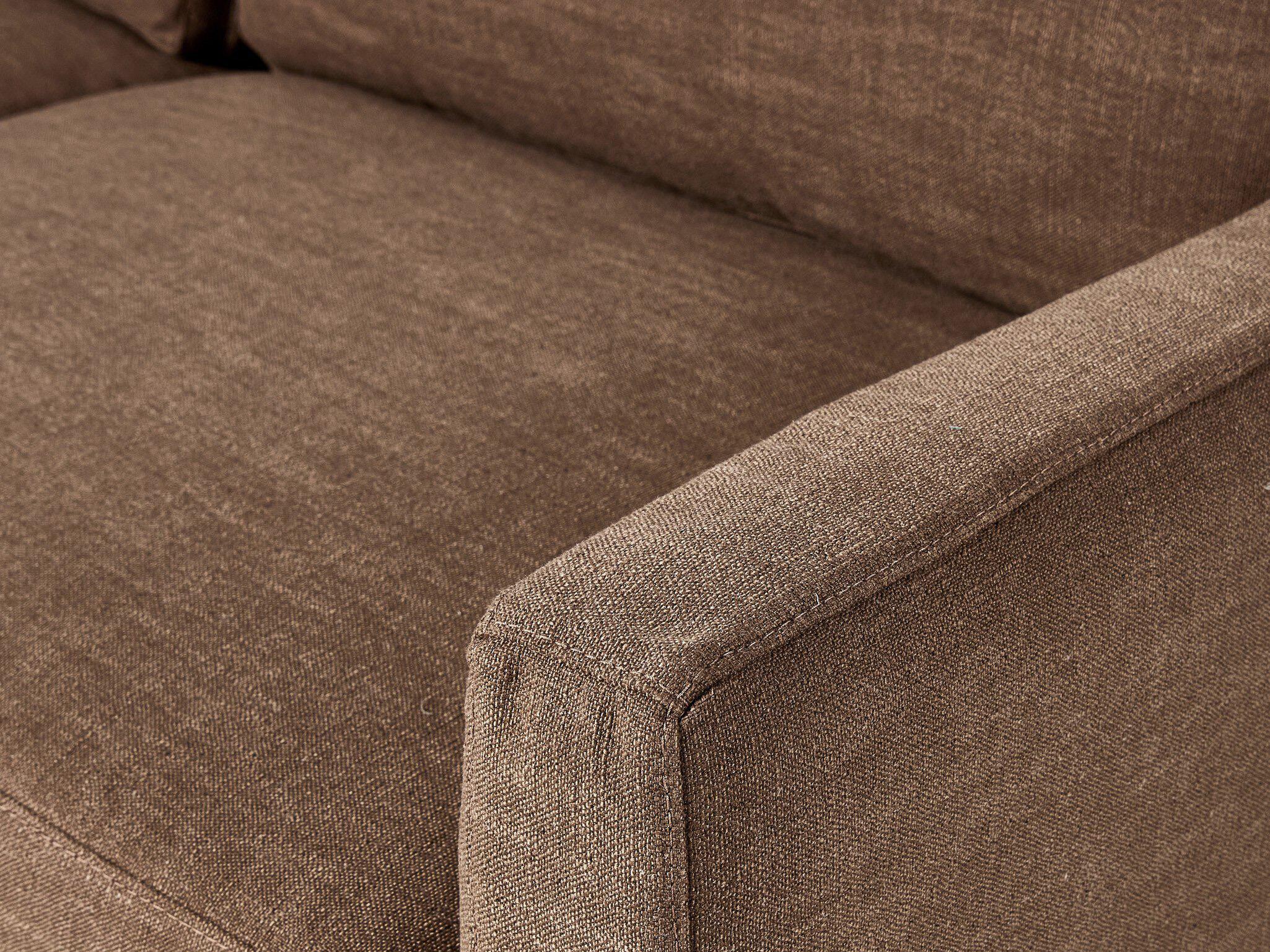 Four Hands Helm Brown Upholstered Sectional Sofa