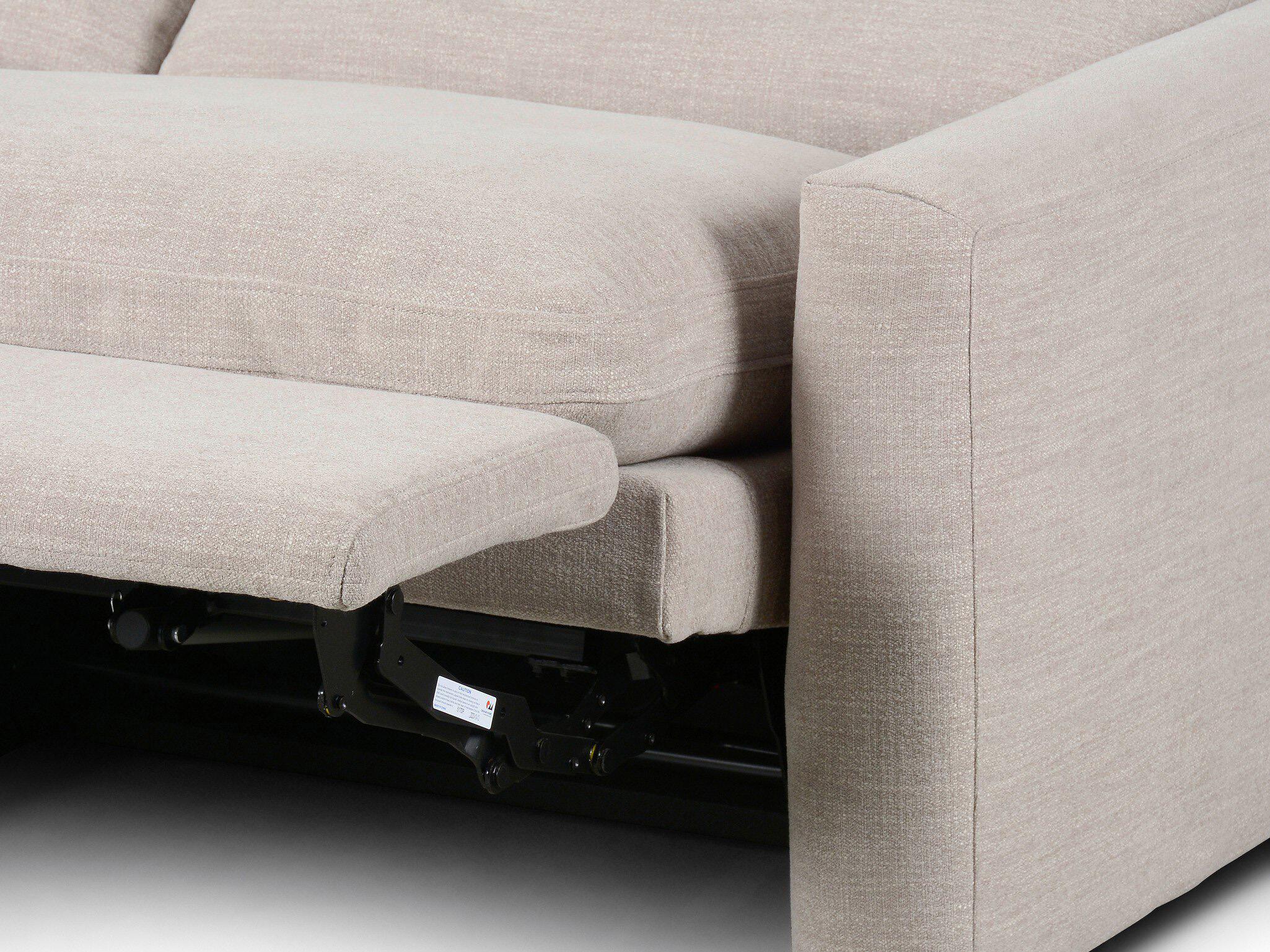 Four Hands Norwood Laken Stone Beige Upholstered Loveseat