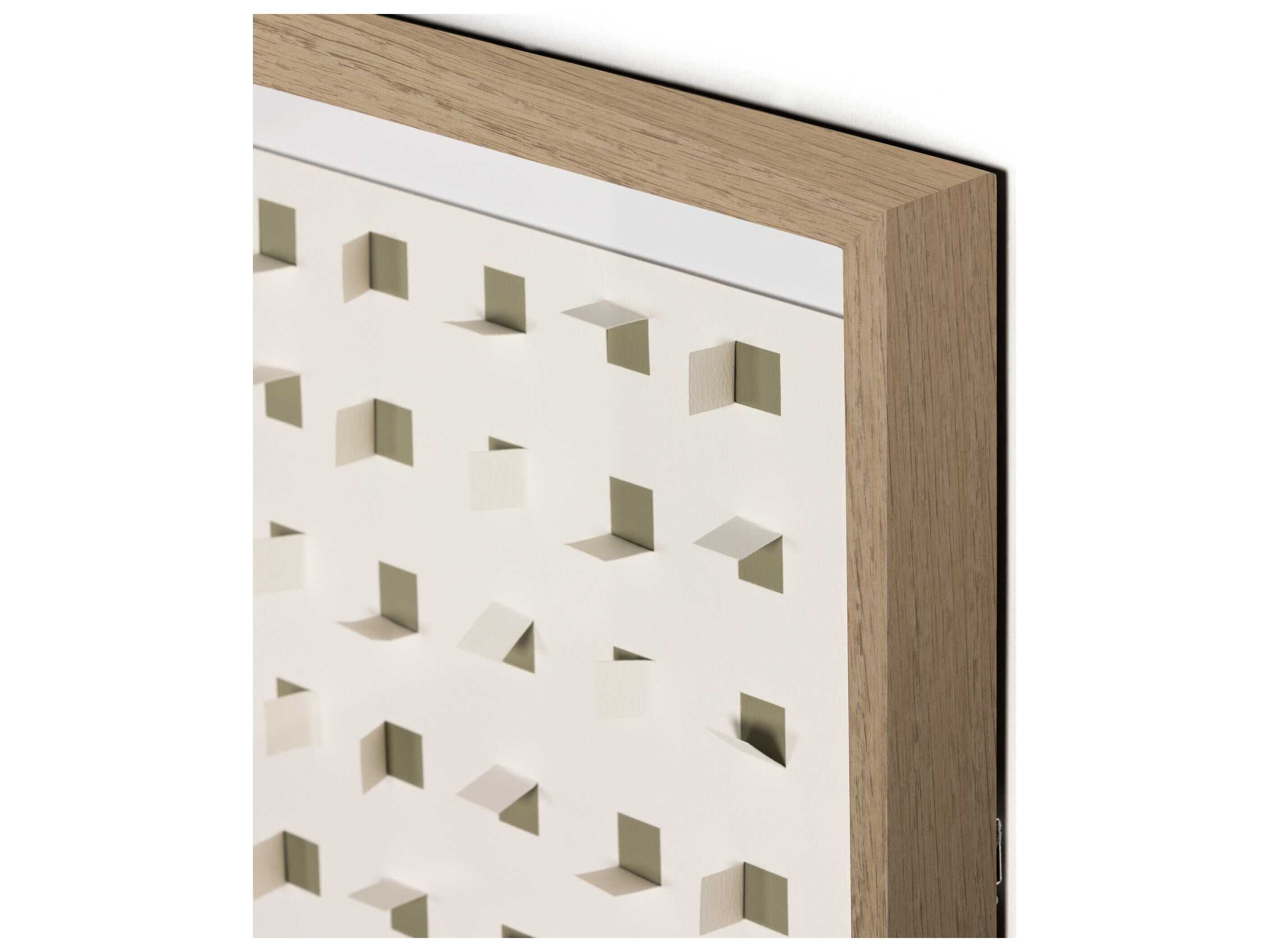 Four Hands Art Studio See Through Laurel Oak by FH Art Studio Vertical Grain White Oak Canvas Wall Art