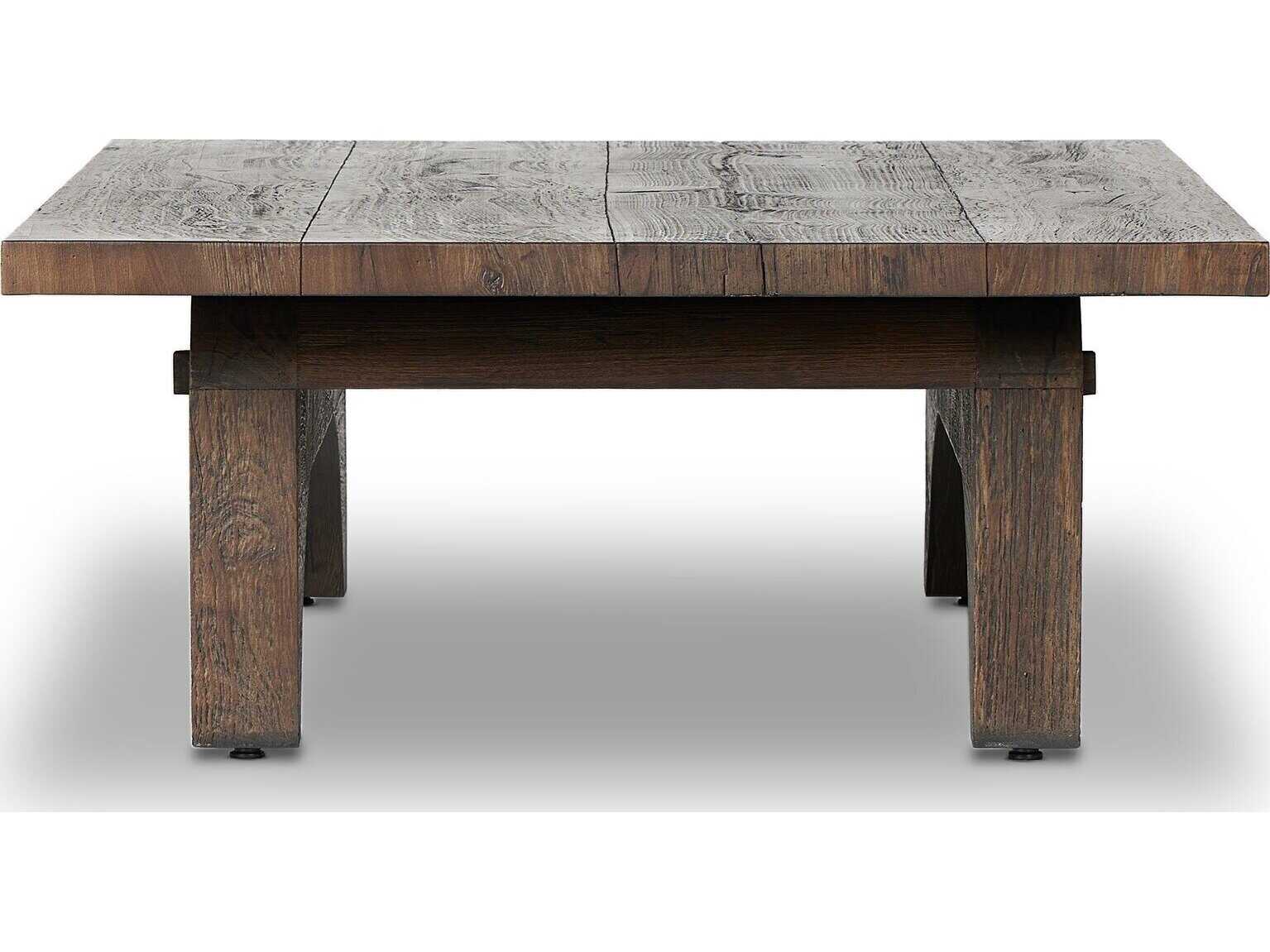 Four Hands Wesson Winchester Rectangular Wood Coffee Table