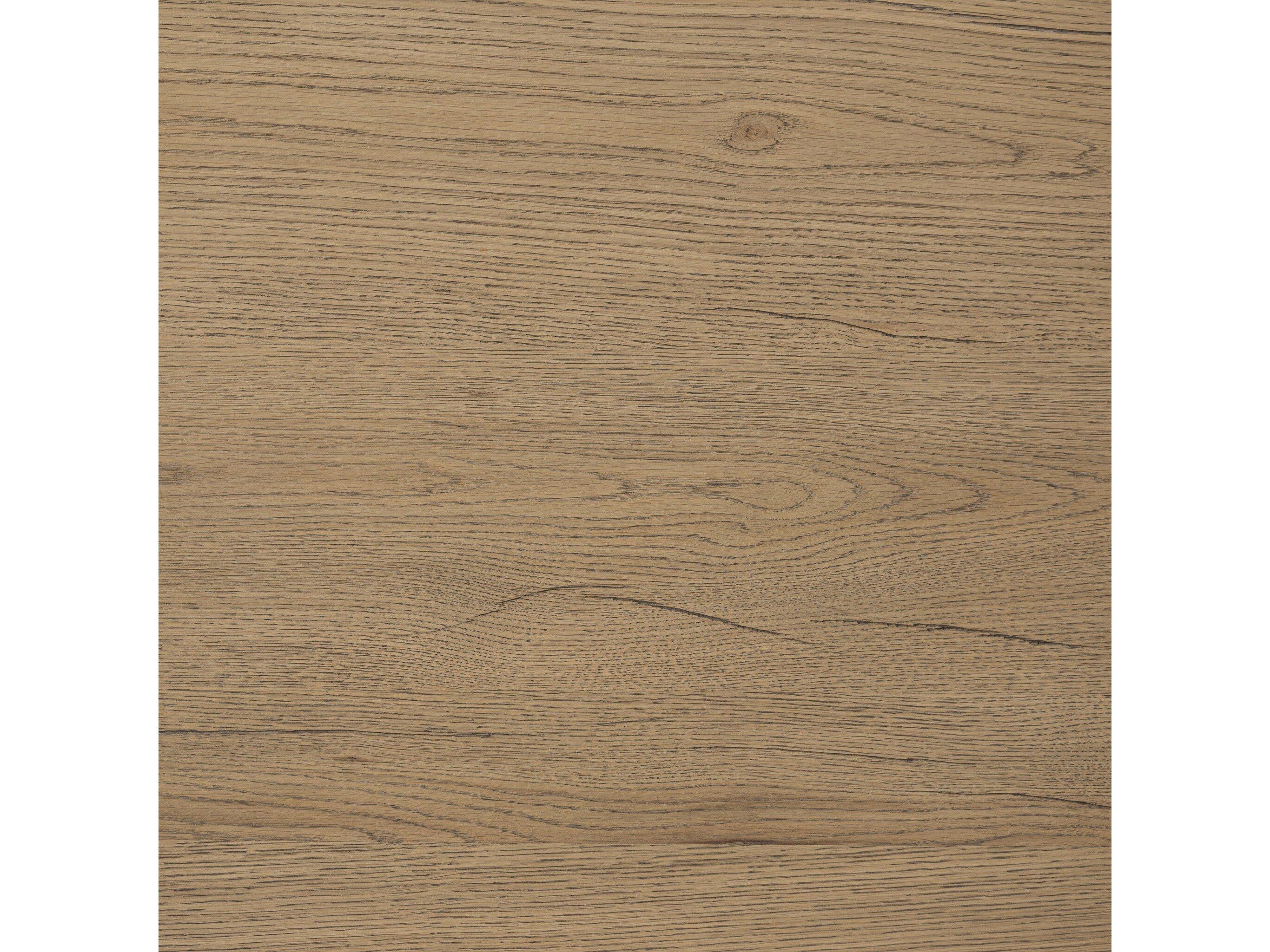 Four Hands Haiden Rectangular Wood Rubbed Light Oak Veneer End Table