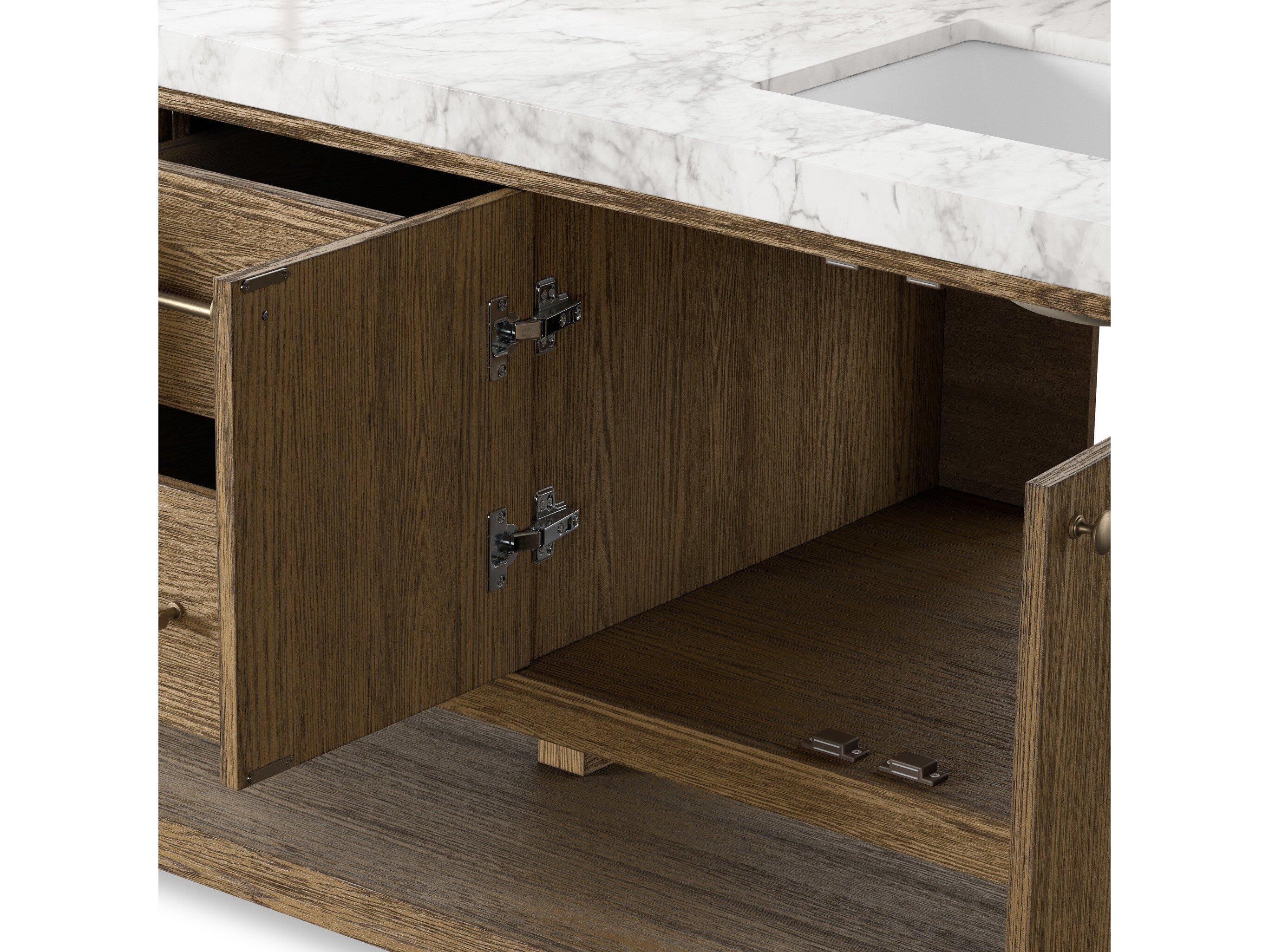 Four Hands Anthem Washed Natural Veneer Double Vanity