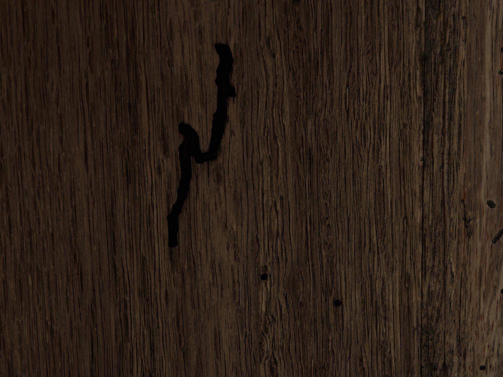 Four Hands Wesson Ebony Rustic Wormwood Oak Black Accent Bench