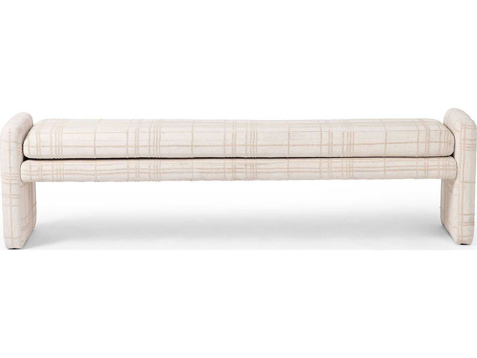 Four Hands Townsend Serena Beige Upholstered Accent Bench