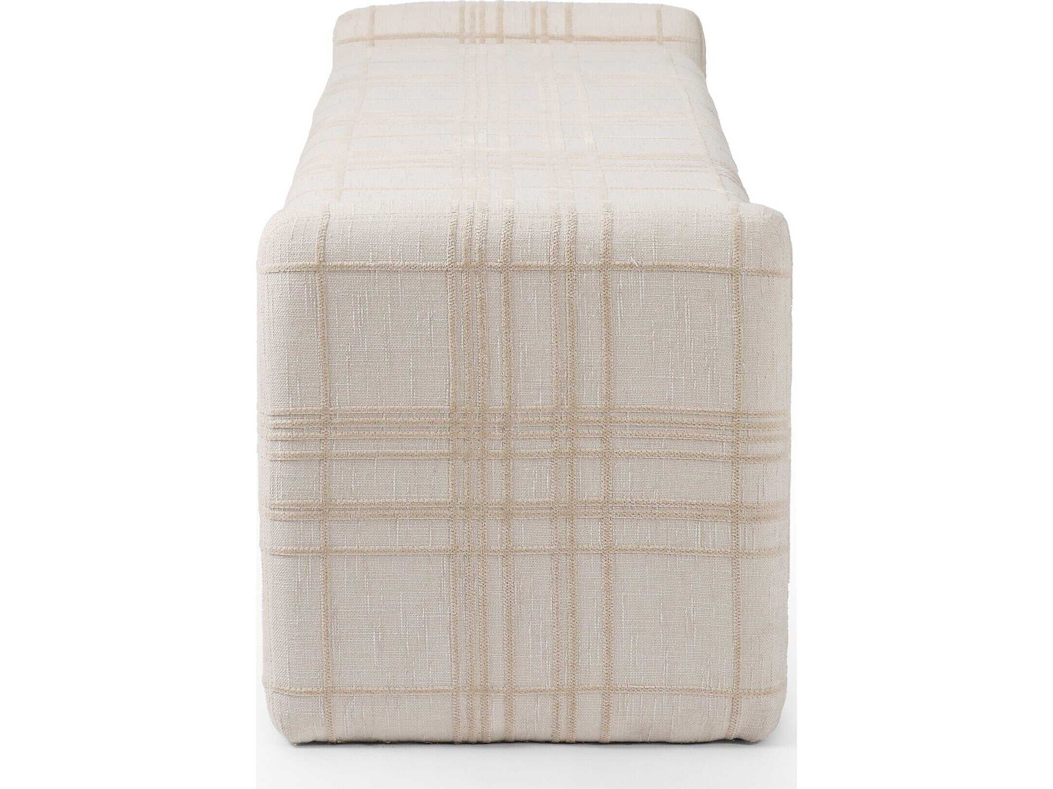 Four Hands Townsend Serena Beige Upholstered Accent Bench