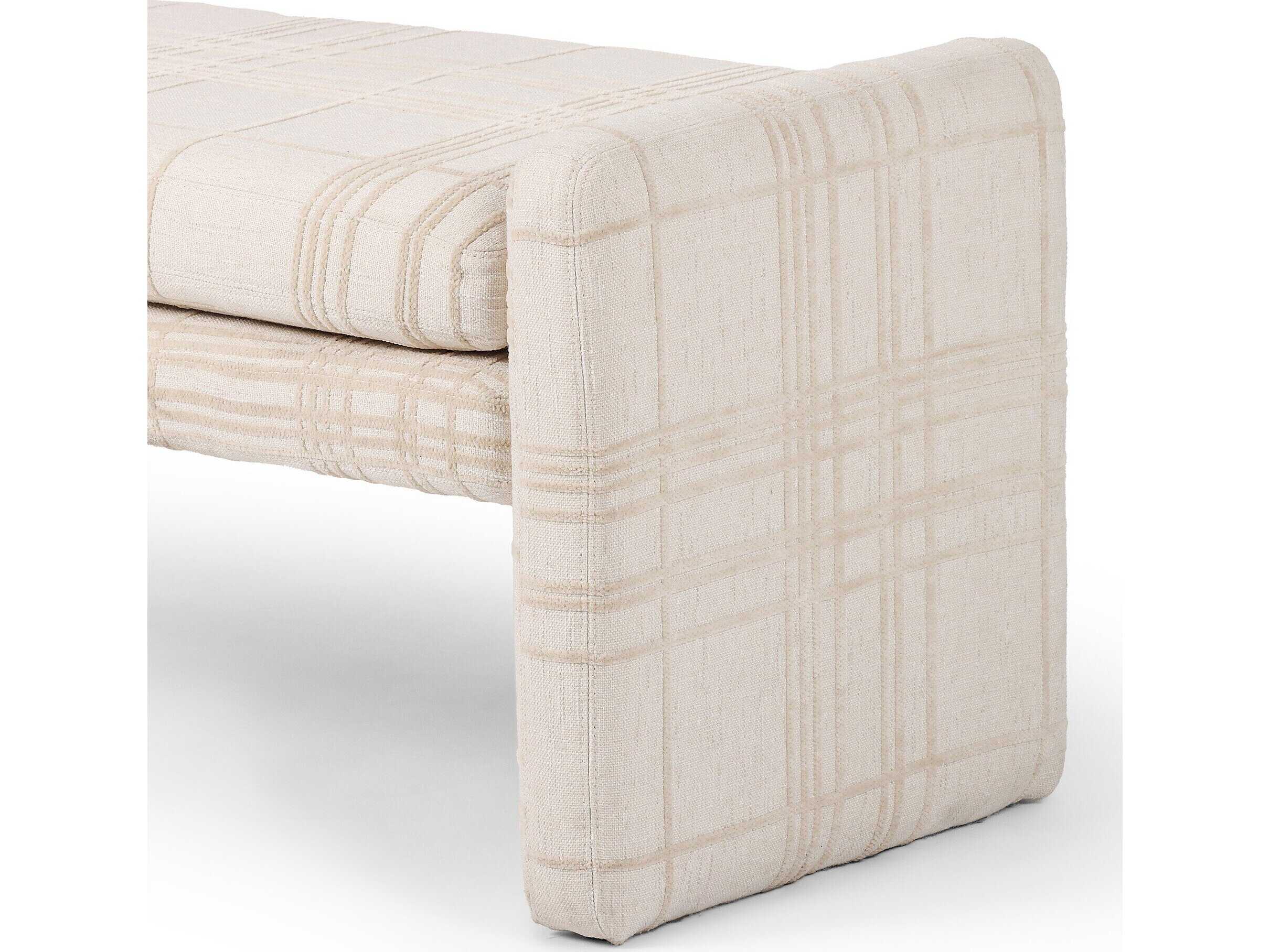 Four Hands Townsend Serena Beige Upholstered Accent Bench