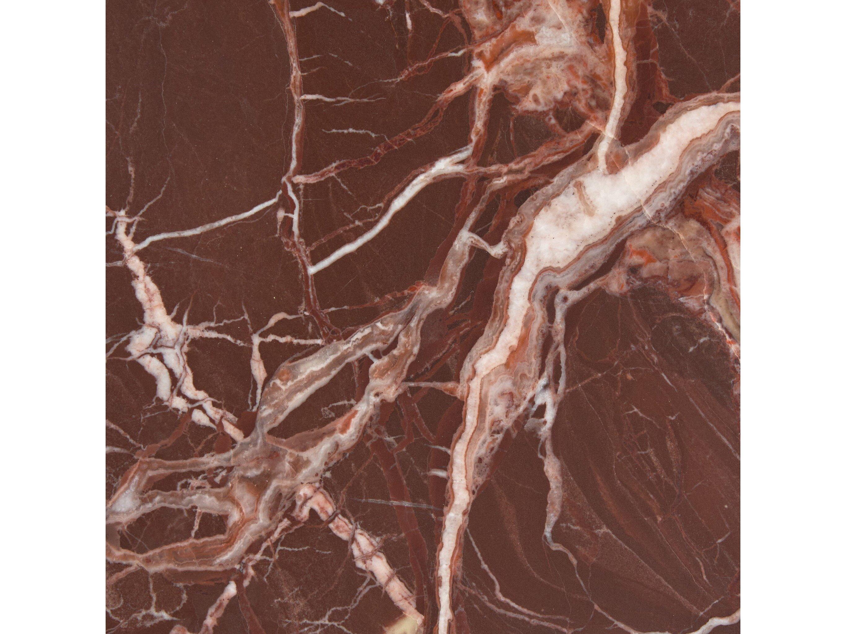 Four Hands Rockwell Zion Merlot Marble Coffee Table