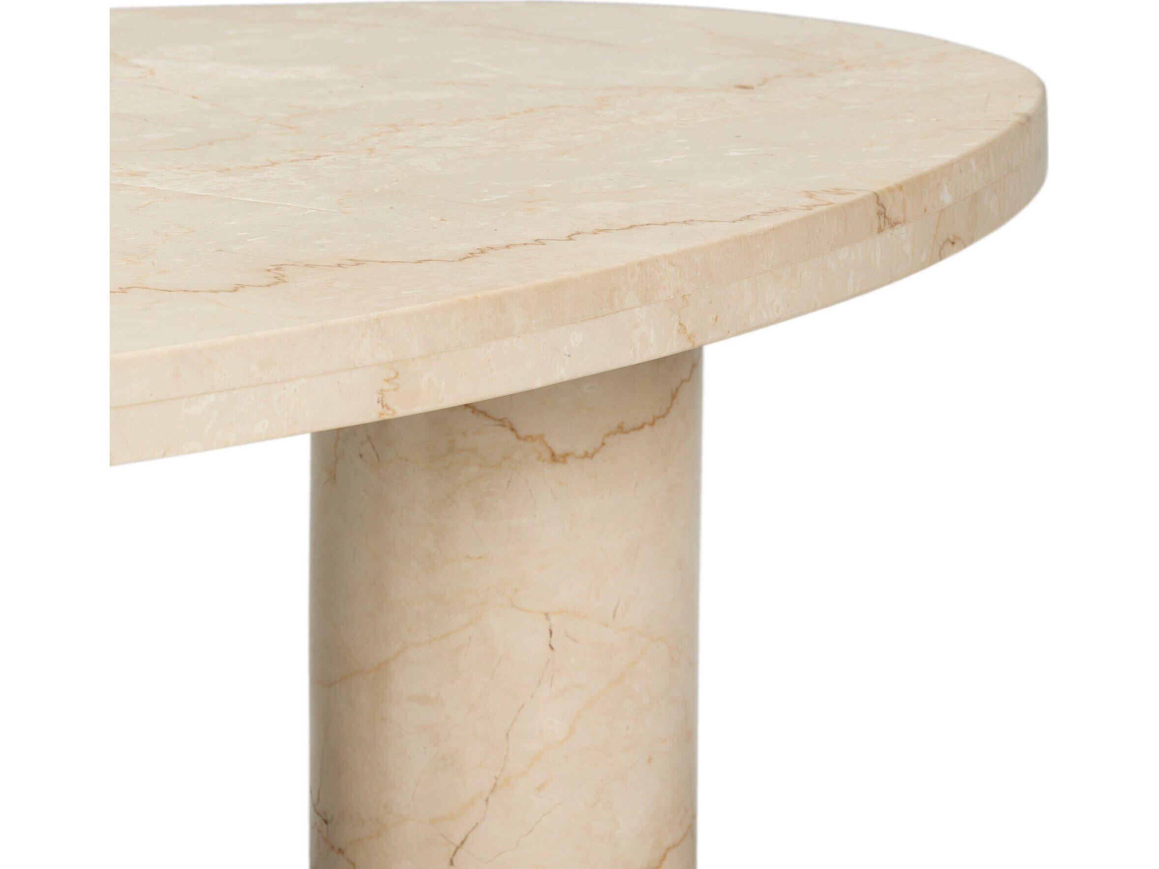 Four Hands Rockwell Zion Cream Marble Nesting Coffee Table