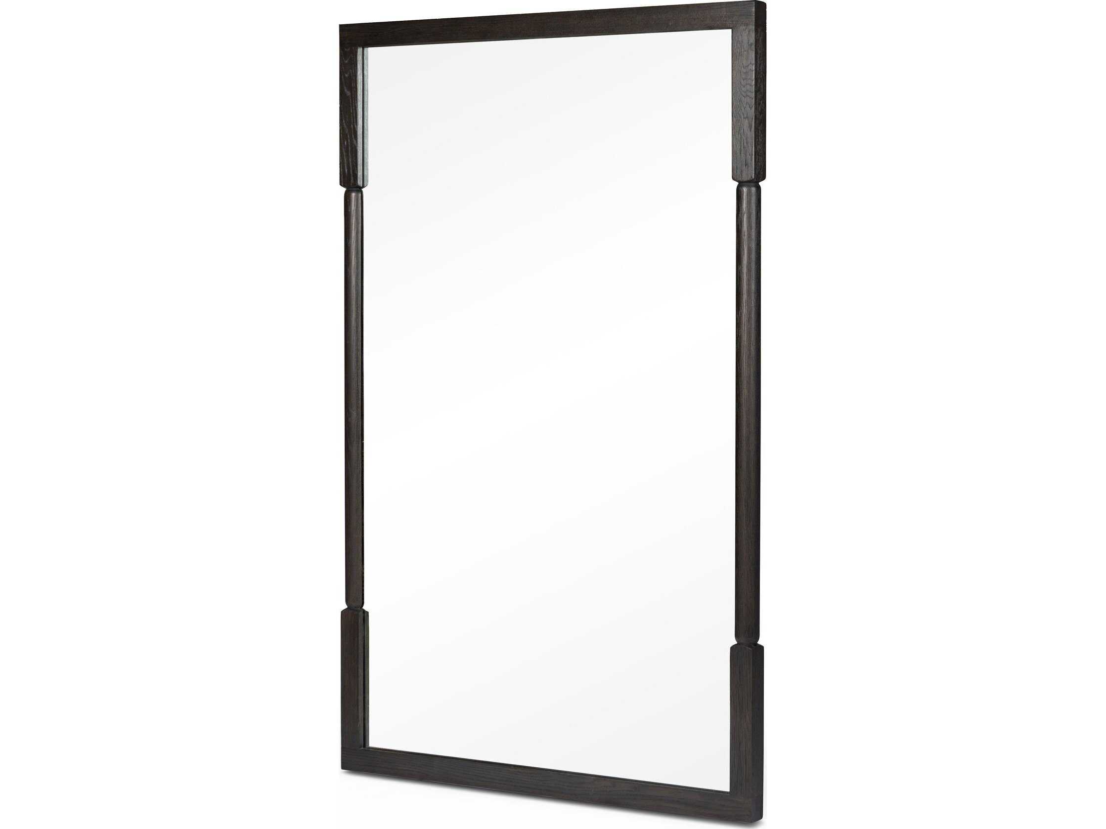 Four Hands Wells Concord Charcoal Oak Floor Mirror