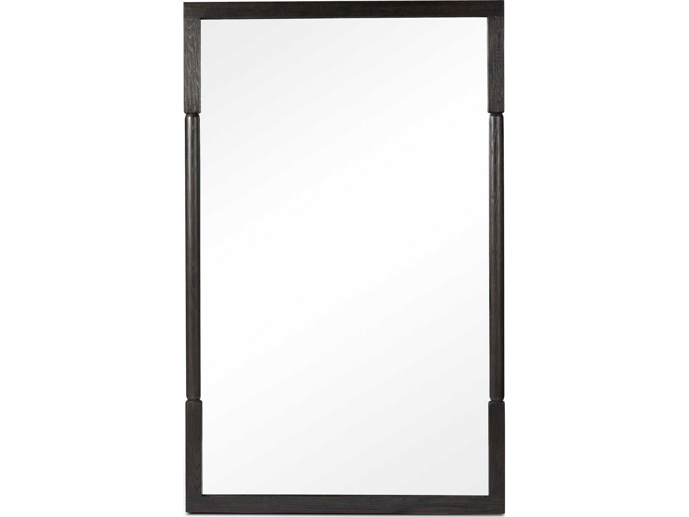 Four Hands Wells Concord Charcoal Oak Floor Mirror