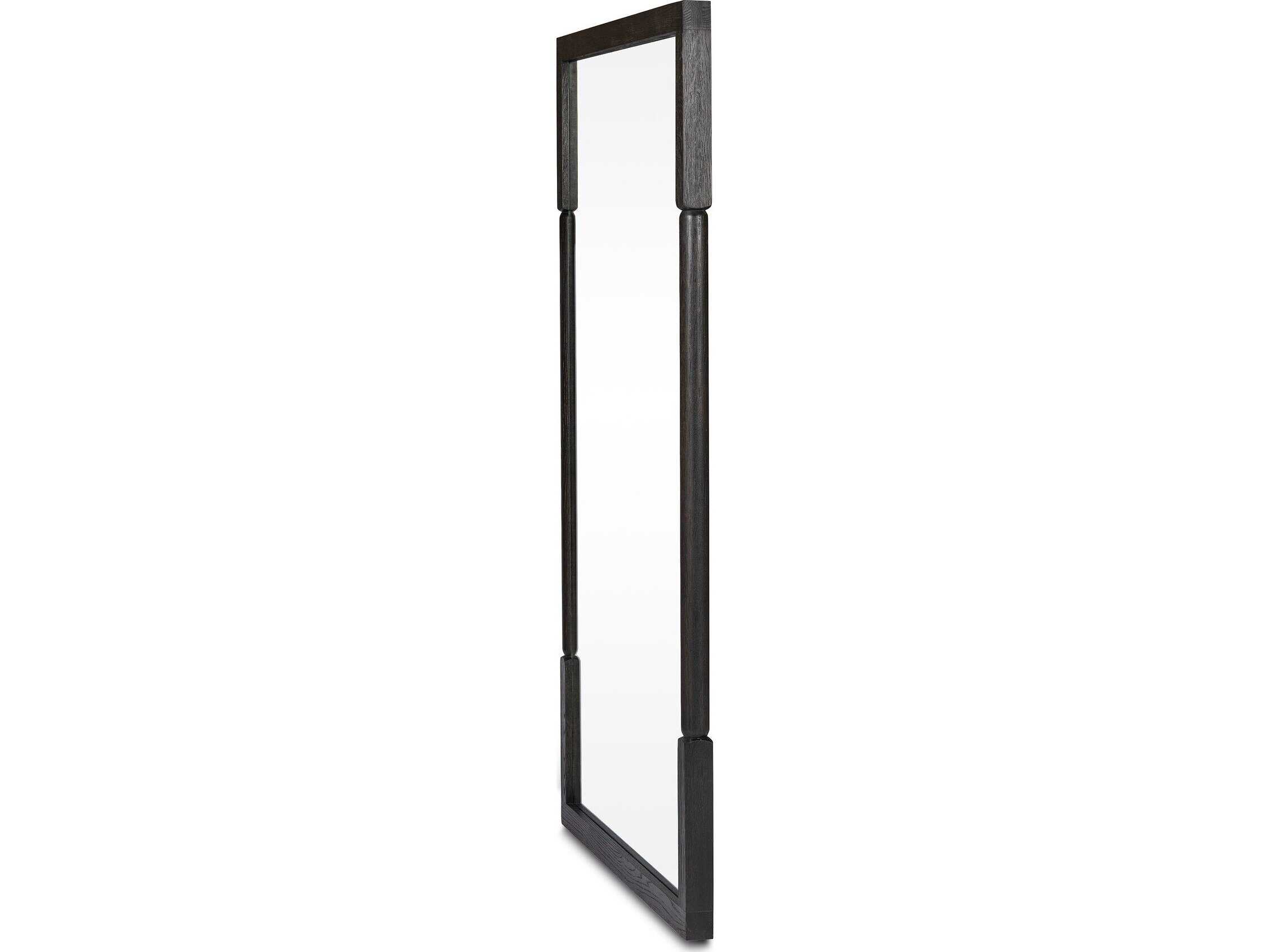 Four Hands Wells Concord Charcoal Oak Floor Mirror