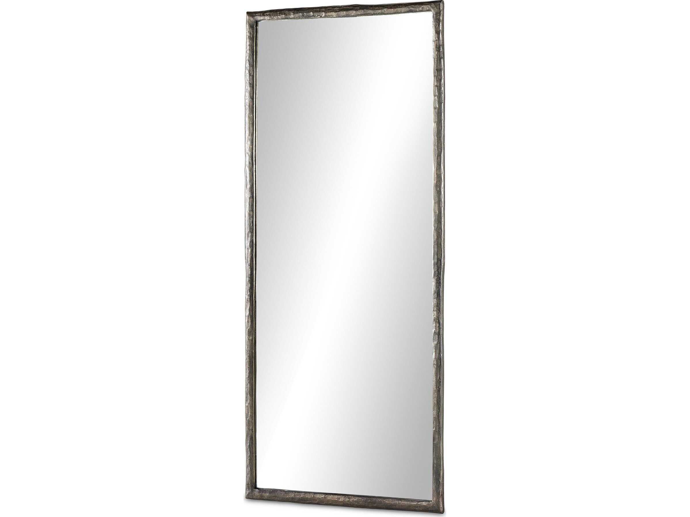 Four Hands Marlow Langford Smoked Nickel Floor Mirror