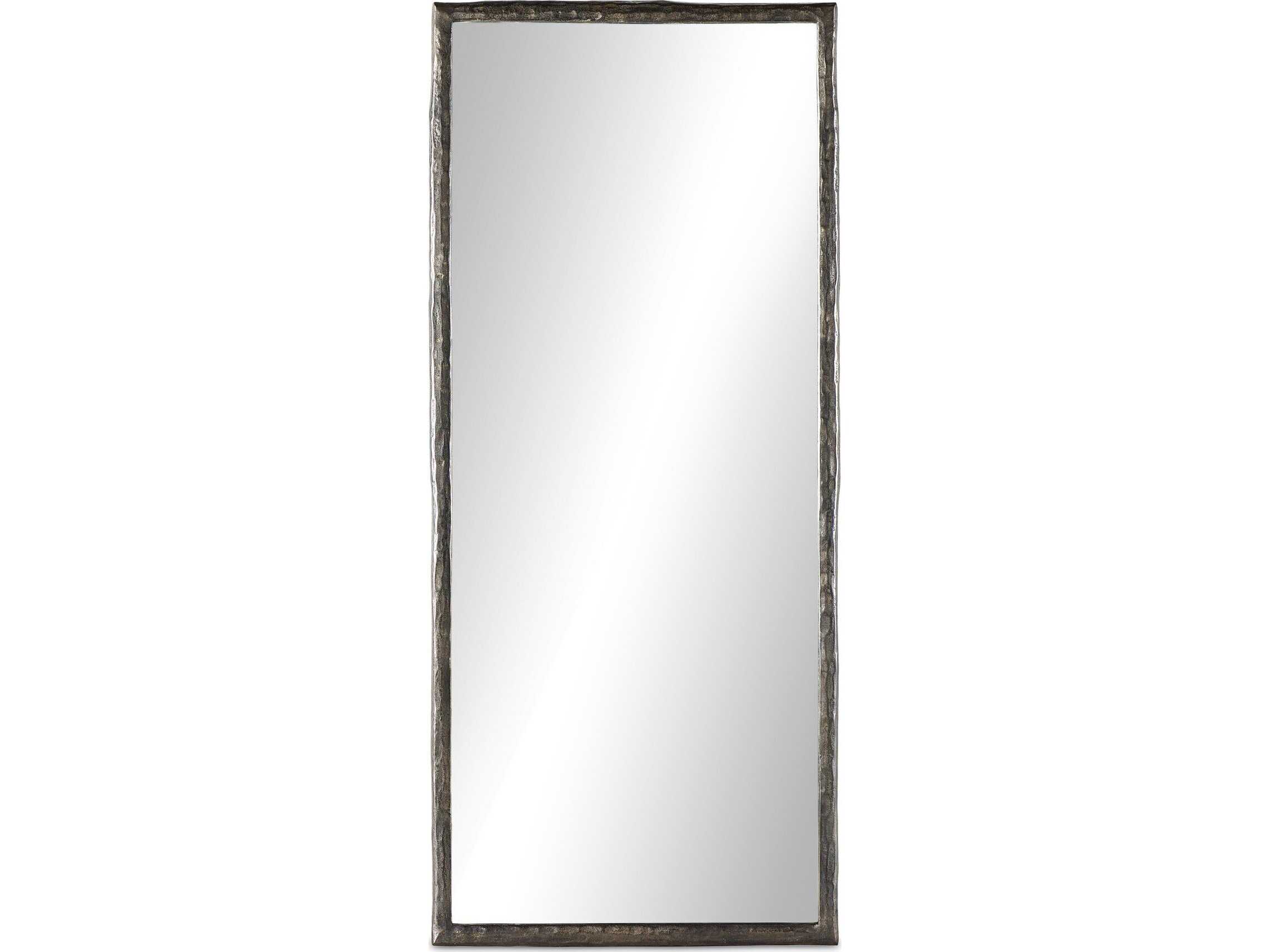 Four Hands Marlow Langford Smoked Nickel Floor Mirror