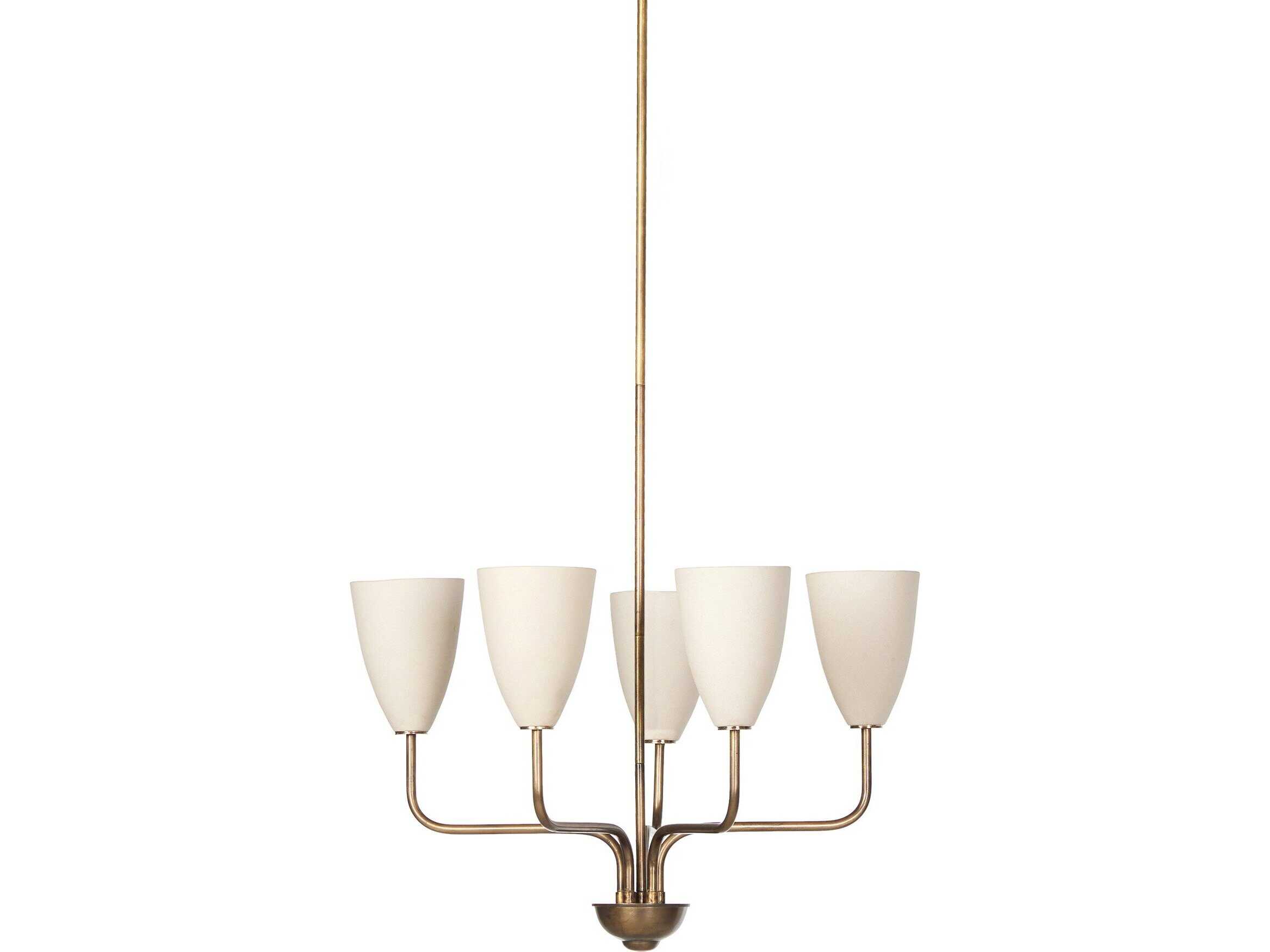 Four Hands Jasmine Brass Traditional Dome Chandelier