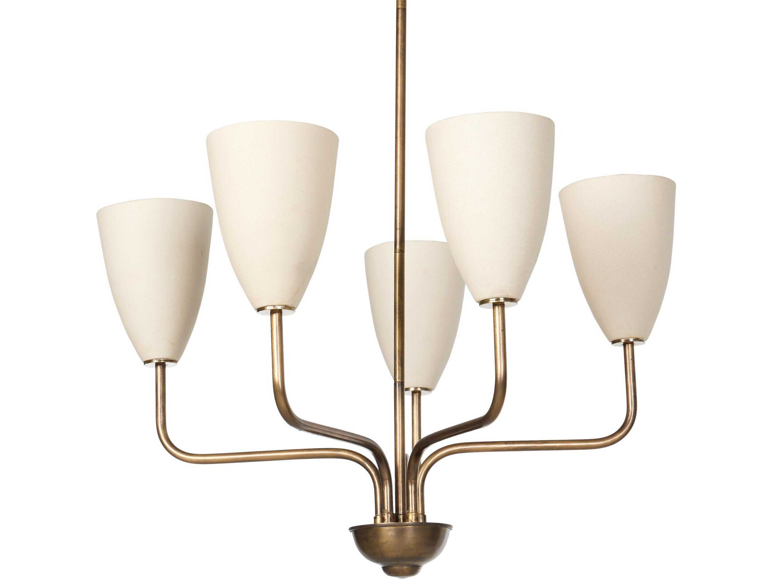 Four Hands Jasmine Brass Traditional Dome Chandelier