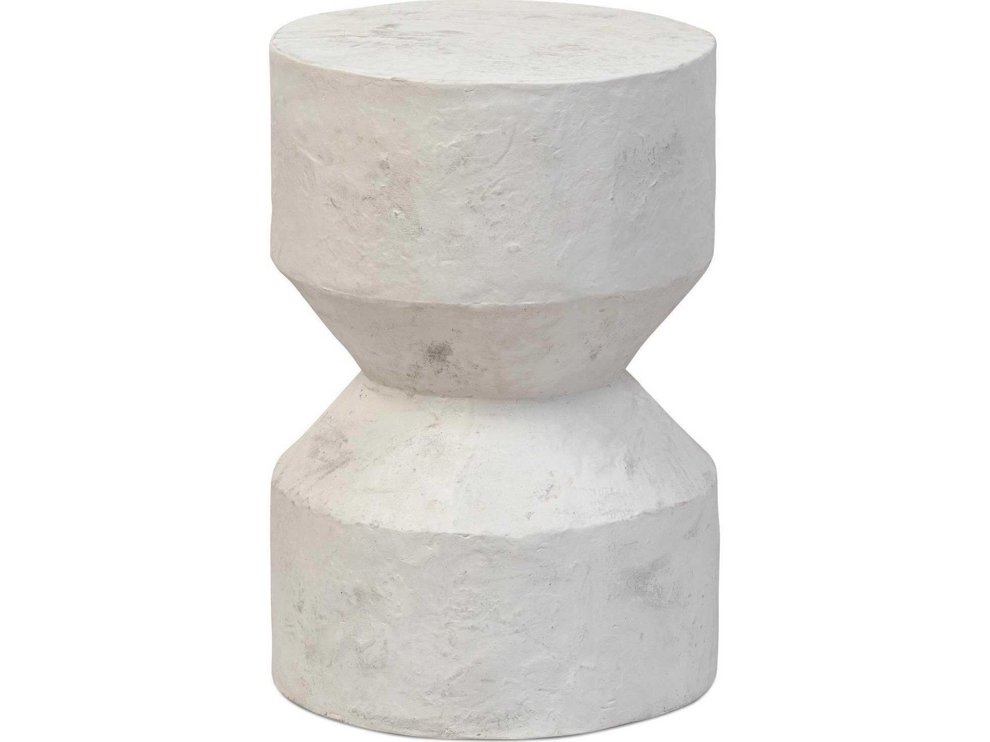Four Hands Chandler Ara Round Concrete End Table