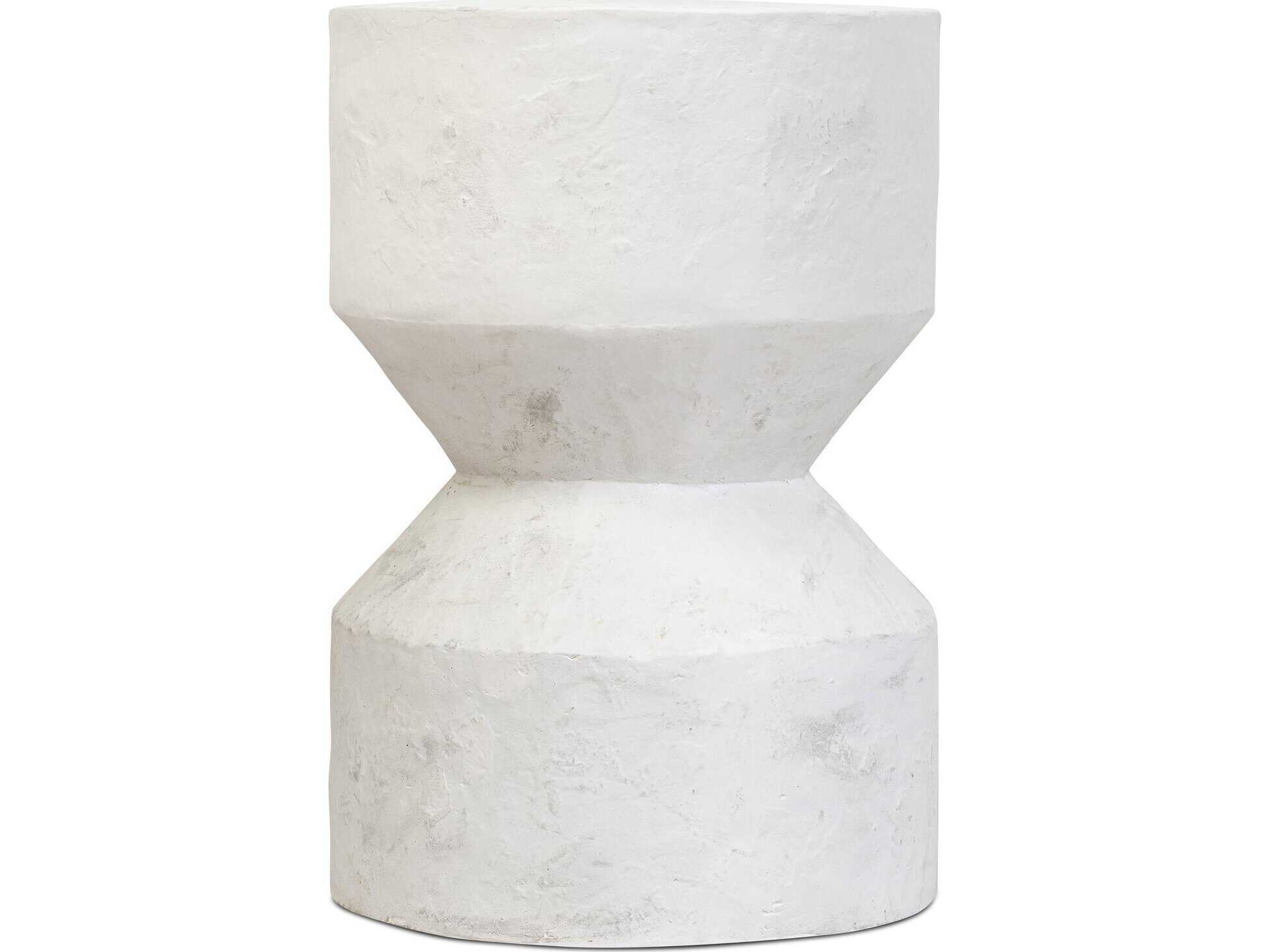 Four Hands Chandler Ara Round Concrete End Table