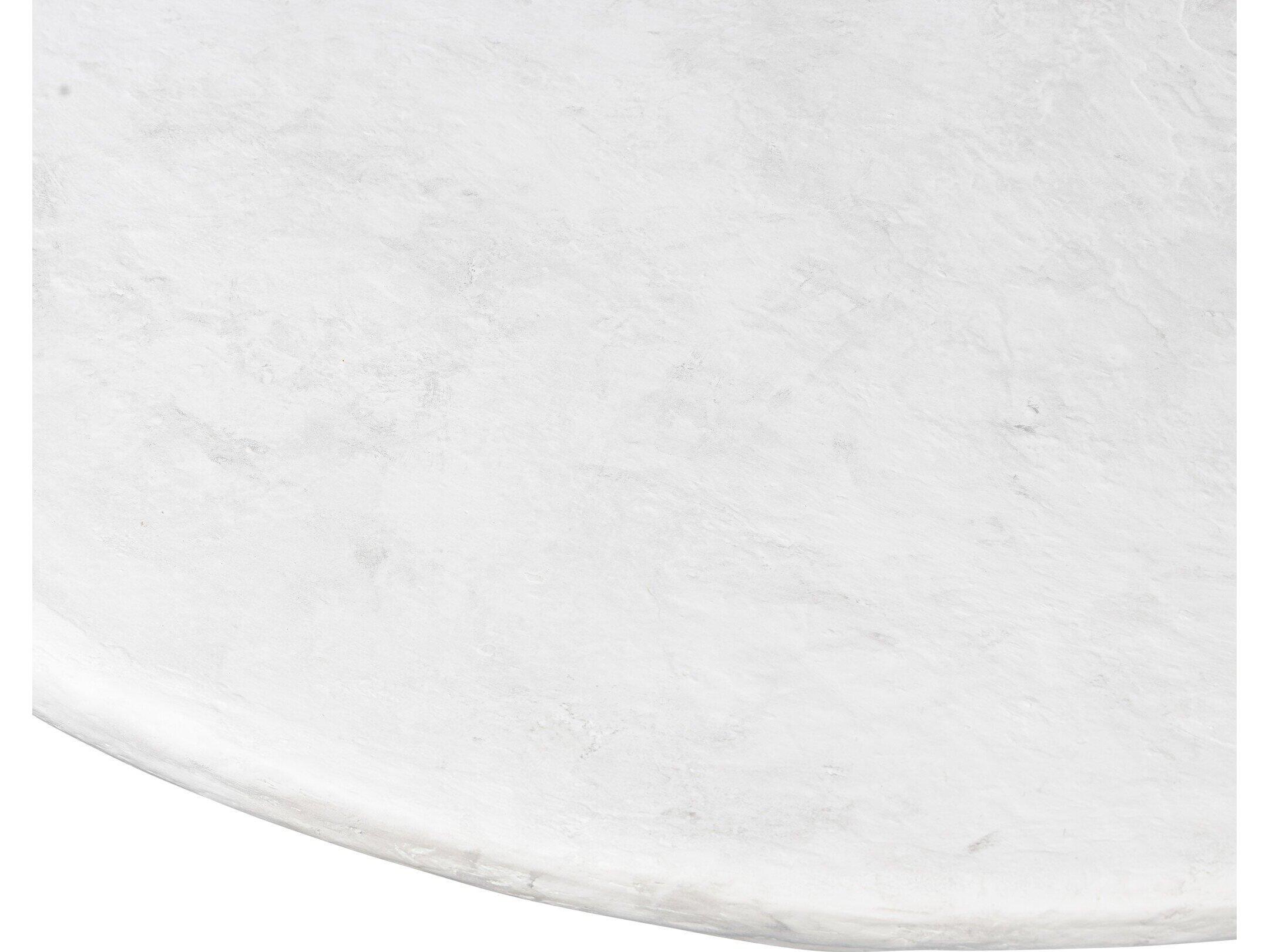 Four Hands Chandler Janice Textured Lunar Concrete Coffee Table