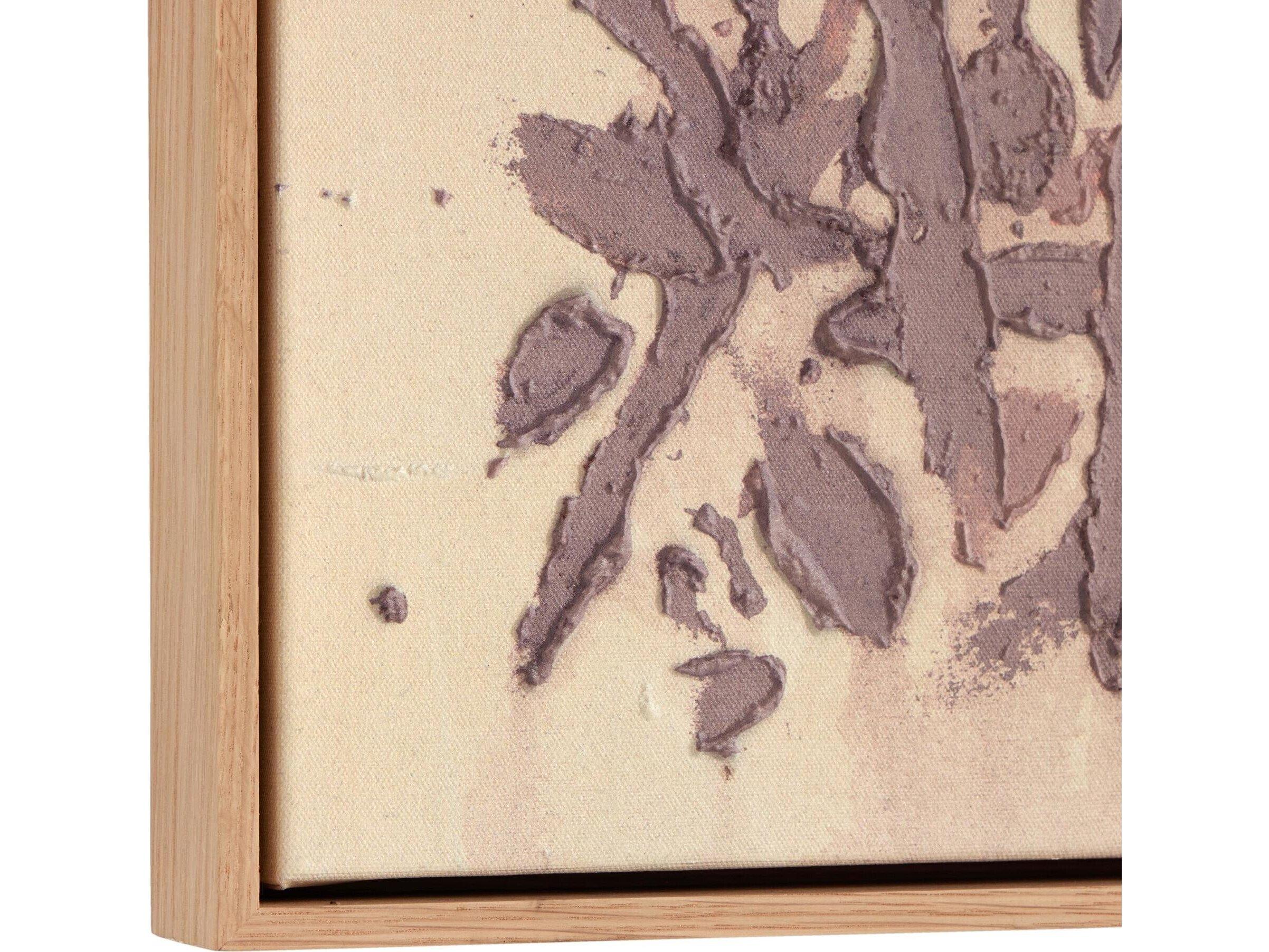 Four Hands Art Studio They Cling To The Rock No.6 by Tyler Guinn Vertical Grain White Oak Floater Canvas Wall Art