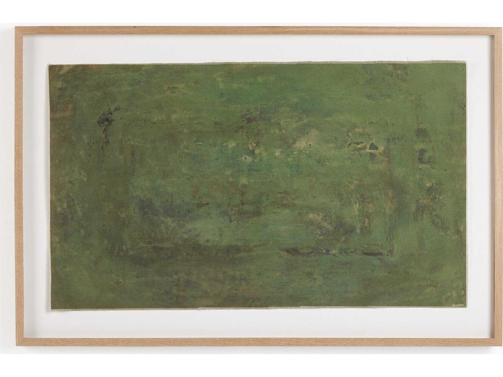 Four Hands Art Studio Carrying The Olive Branch No.2 by Tyler Guinn Vertical Grain White Oak Canvas Wall Art